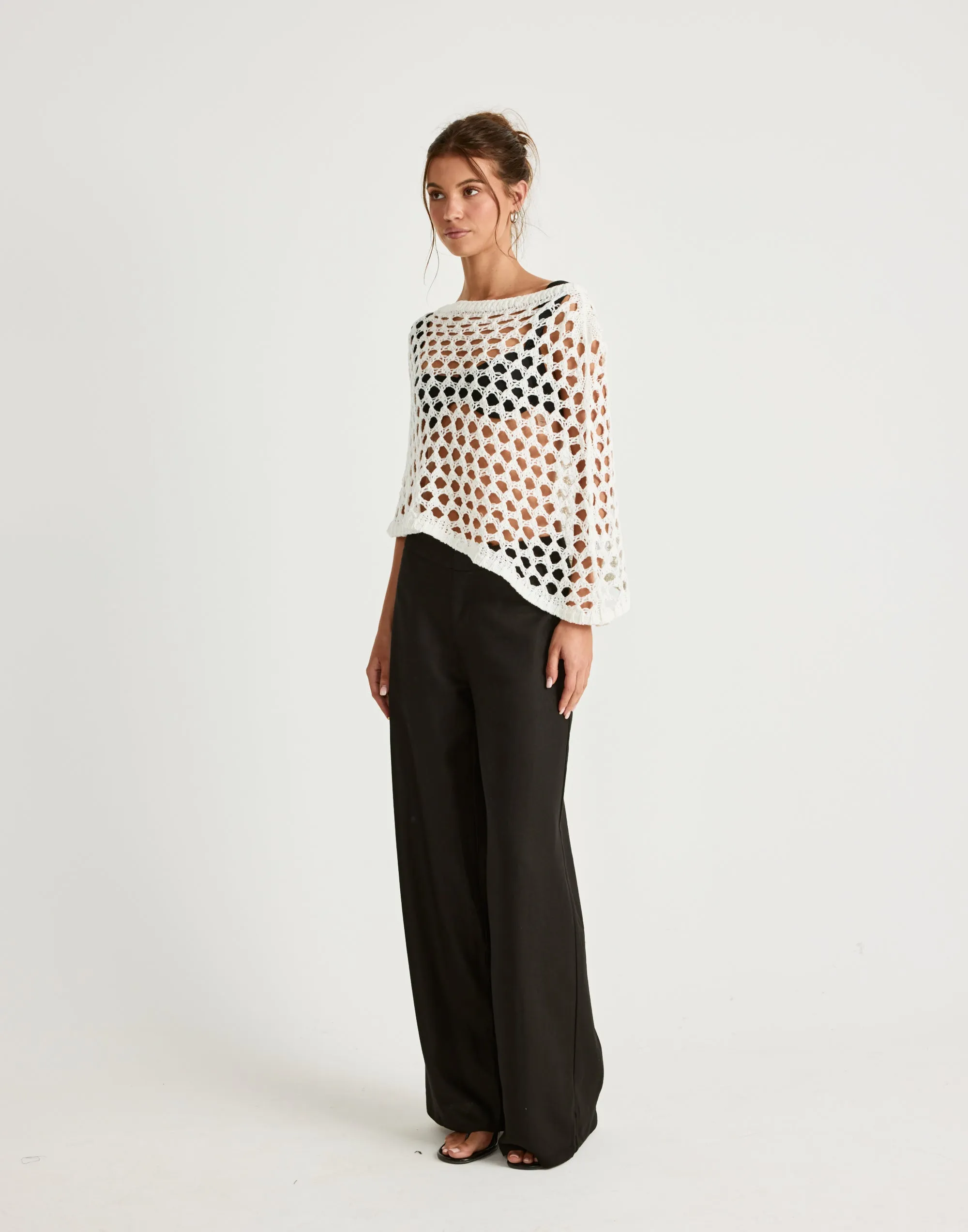 Halona Top (Off White) sold by Charcoal Clothing product image thumbnail 3