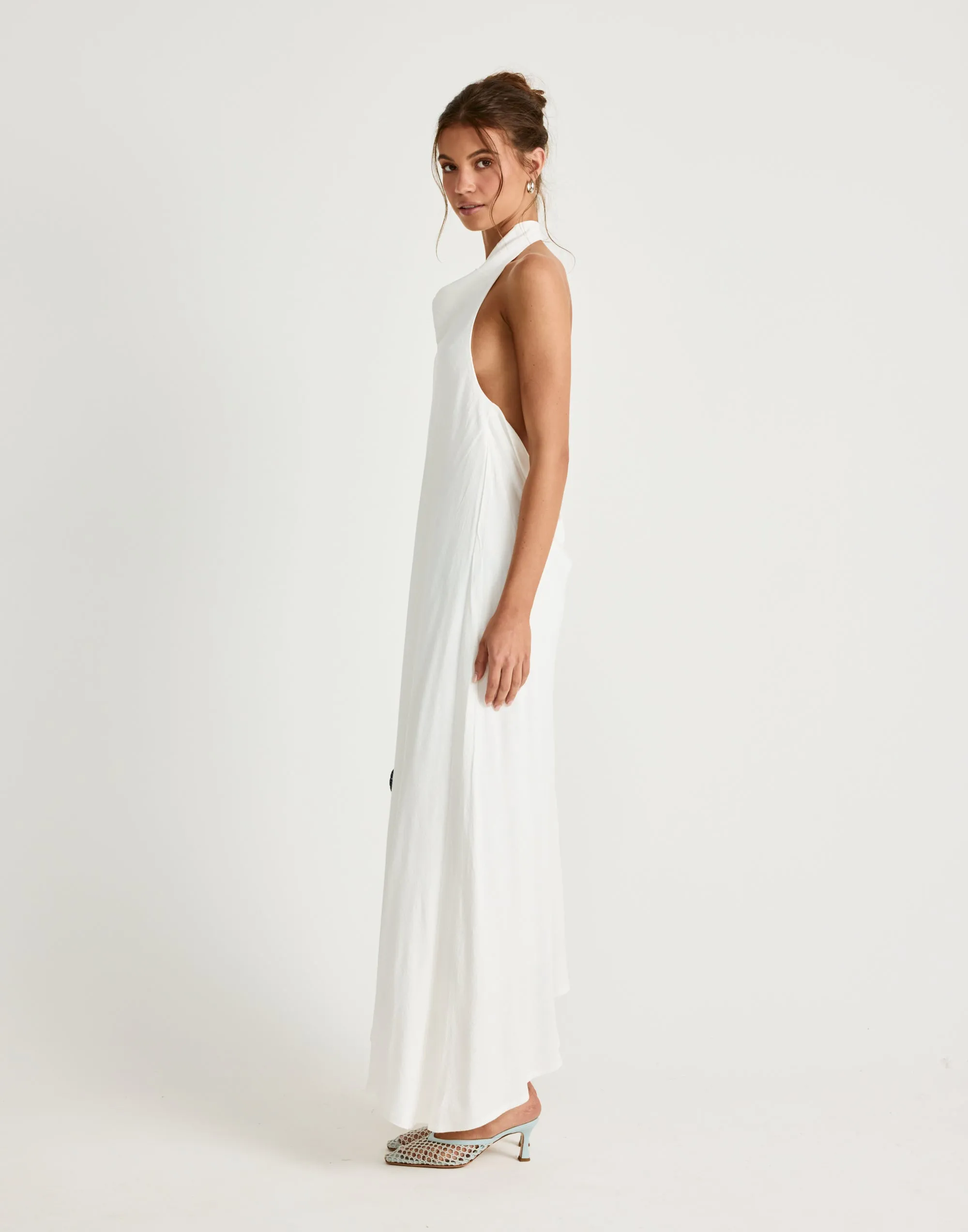 Mila Maxi Dress (Off White) sold by Charcoal Clothing product image thumbnail 3