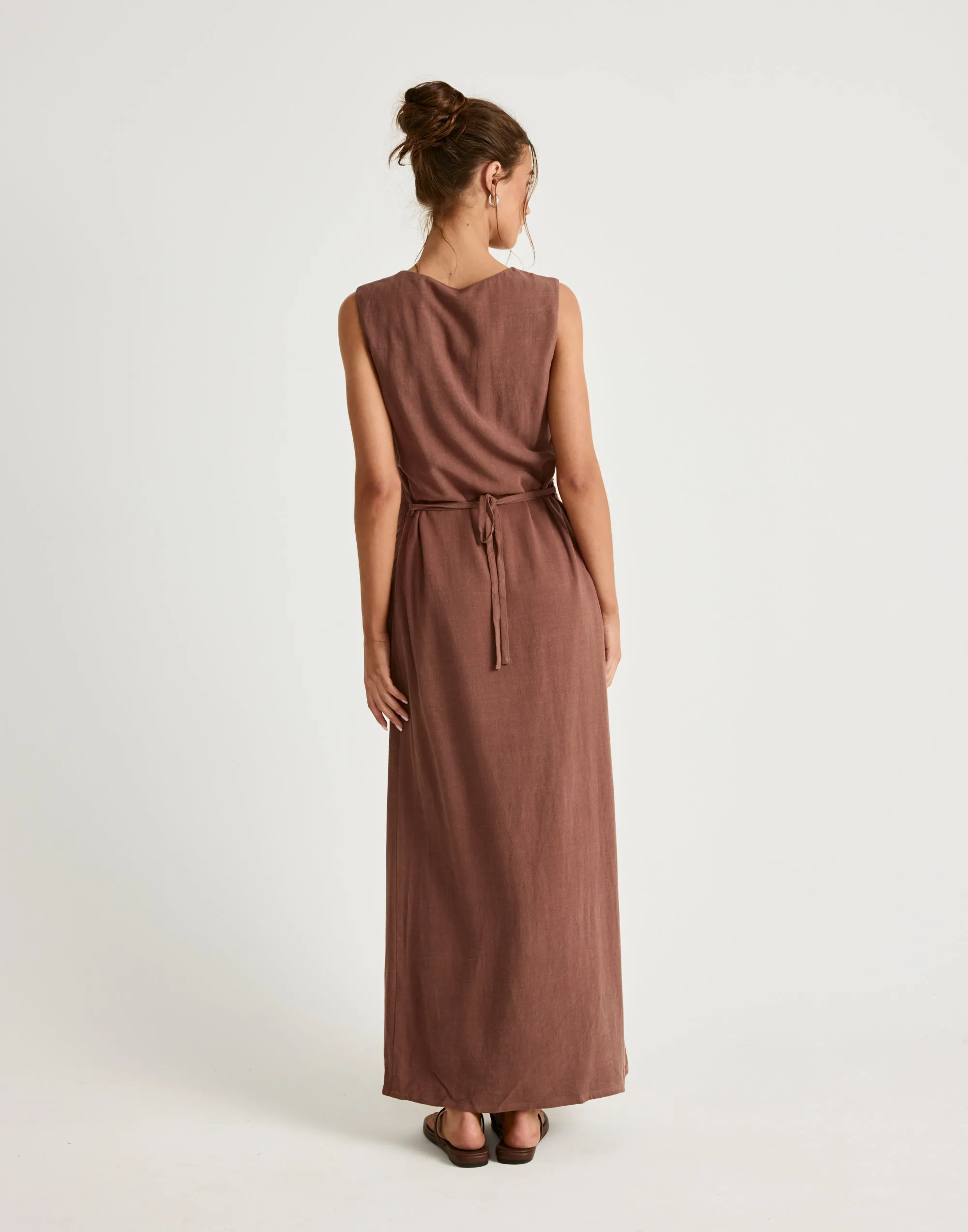 Shoreline Maxi Dress (Oak) sold by Charcoal Clothing product image thumbnail 2