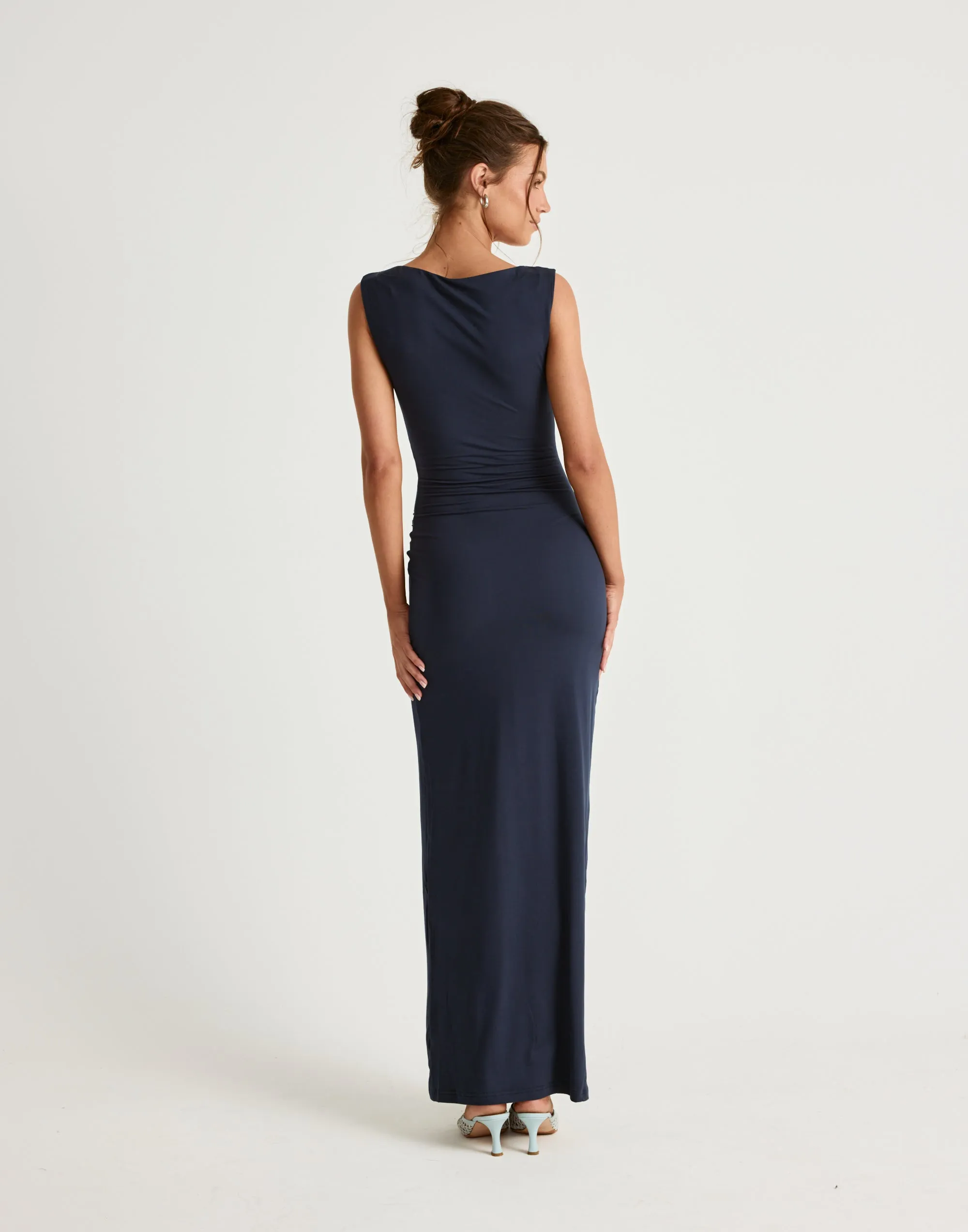 Viola Maxi Dress (Navy) sold by Charcoal Clothing product image thumbnail 5