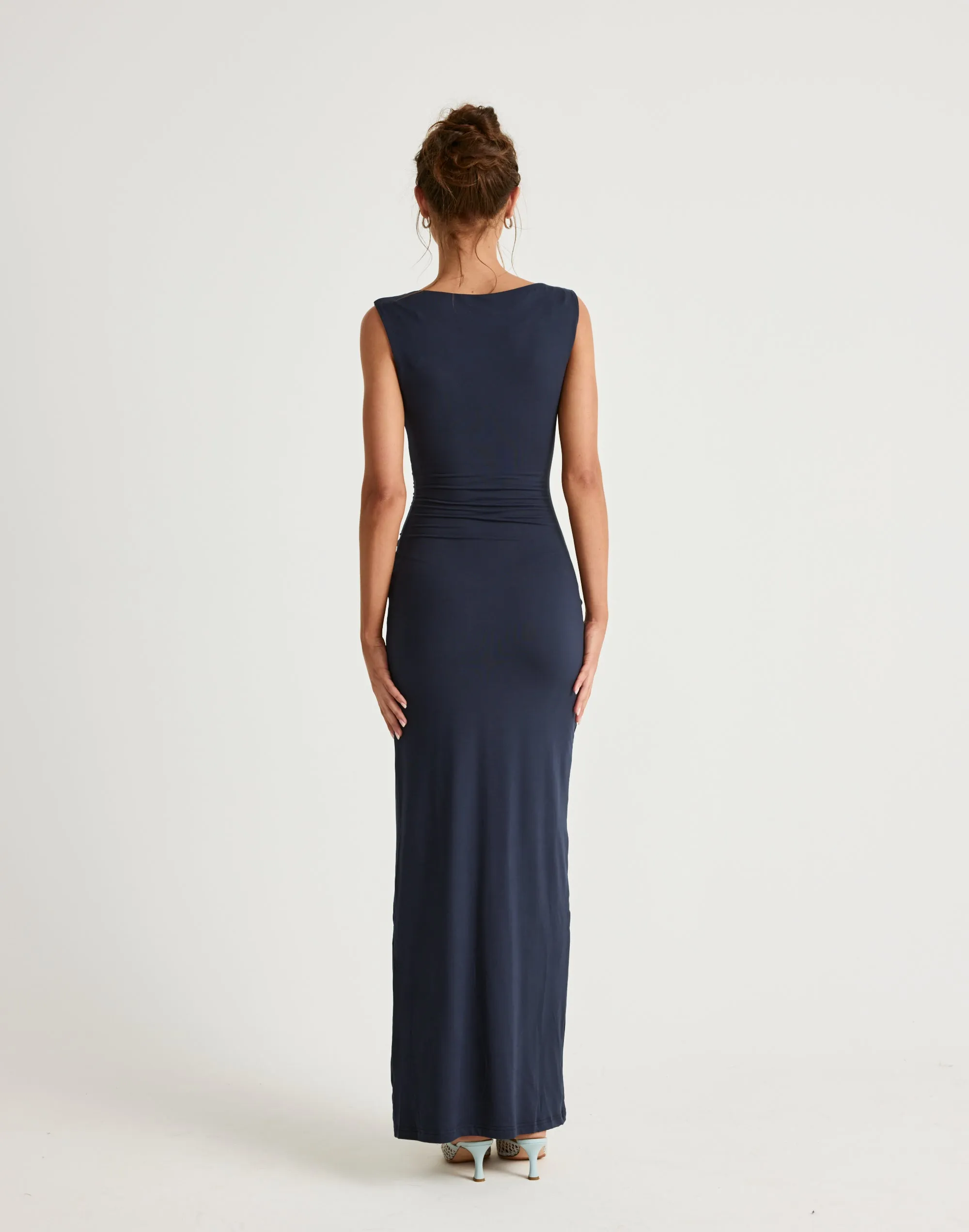 Viola Maxi Dress (Navy) sold by Charcoal Clothing product image thumbnail 4