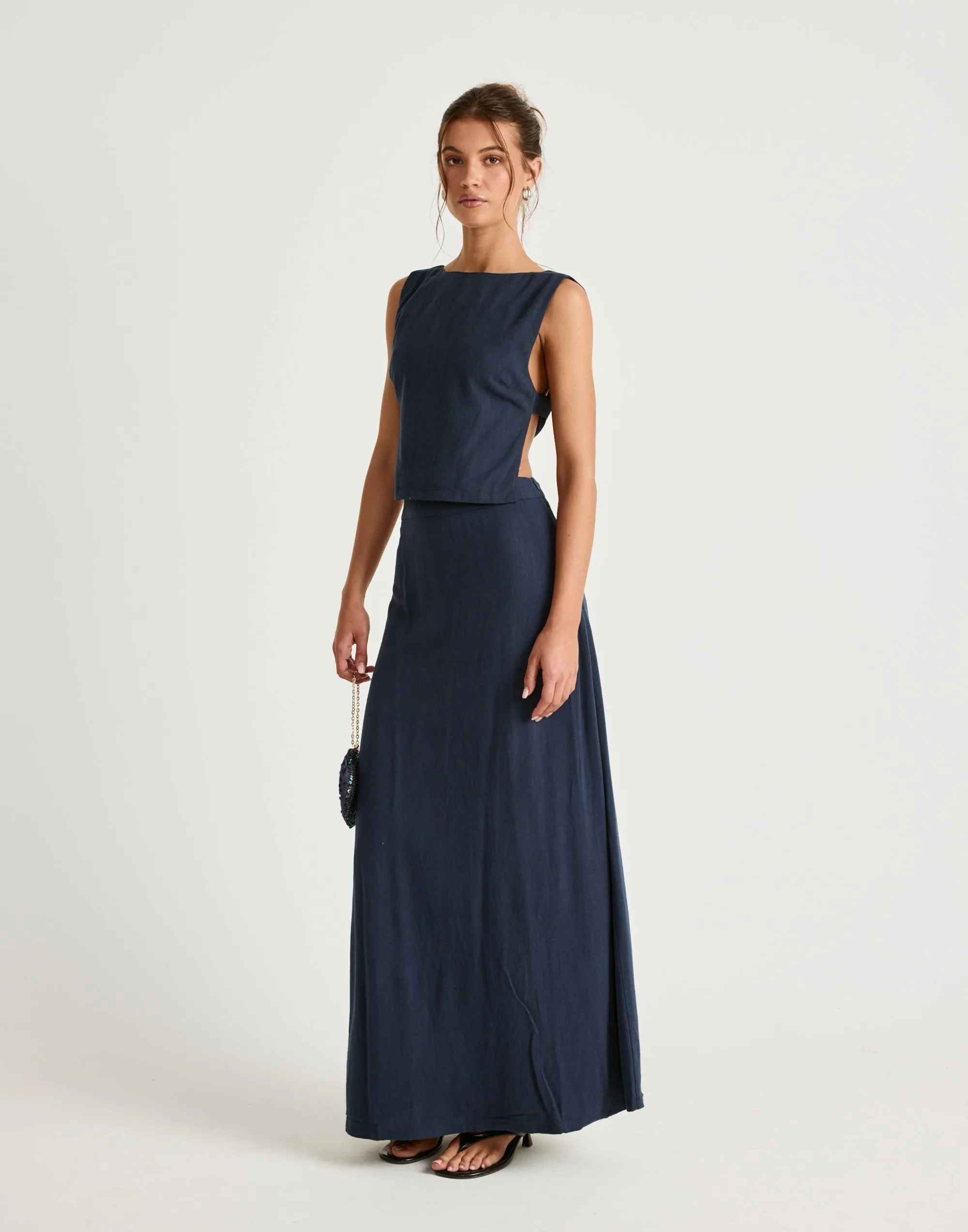 Aleah Top (Navy) sold by Charcoal Clothing product image thumbnail 3