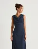 Shoreline Maxi Dress (Navy) sold by Charcoal Clothing