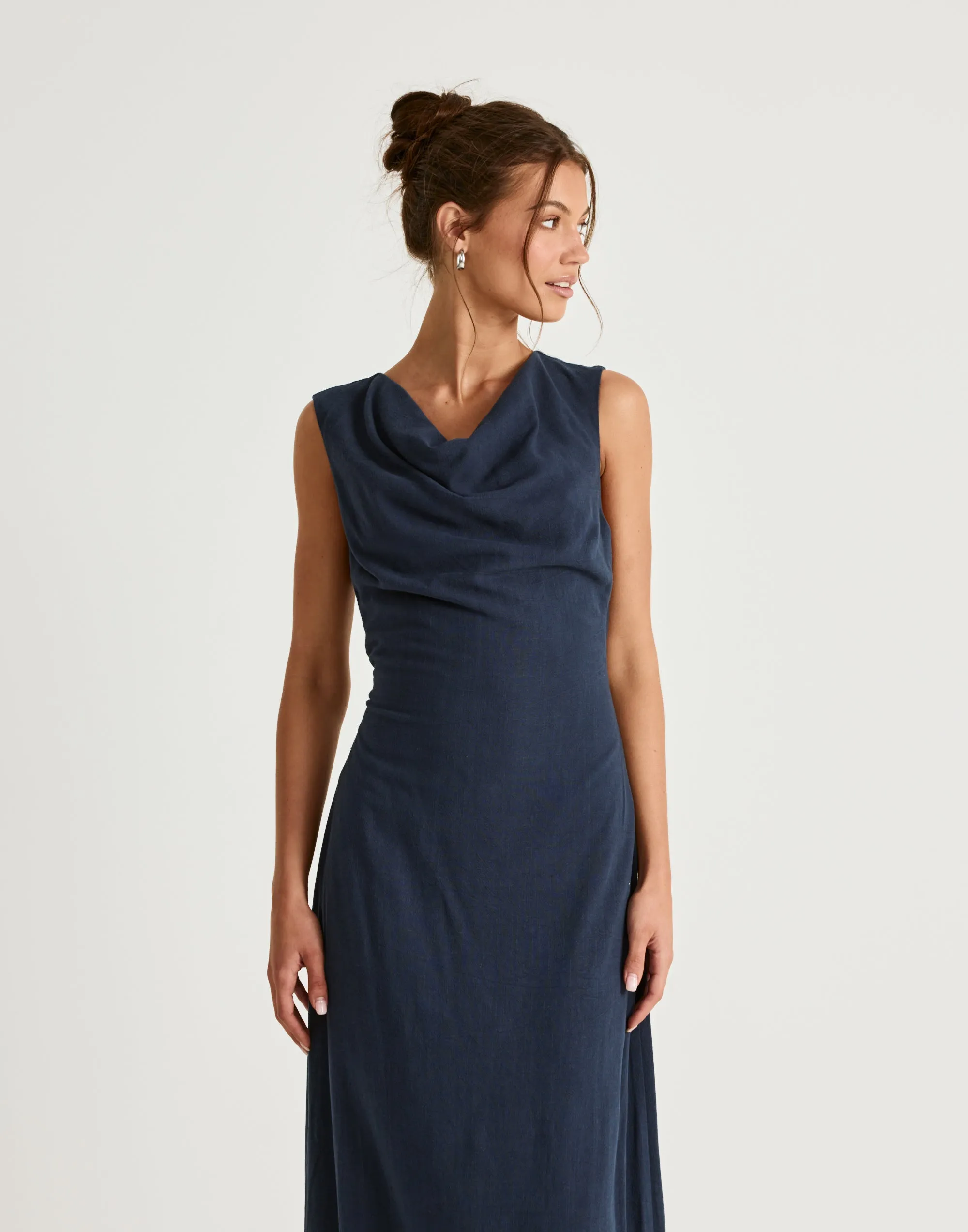 Shoreline Maxi Dress (Navy) sold by Charcoal Clothing product image thumbnail 3