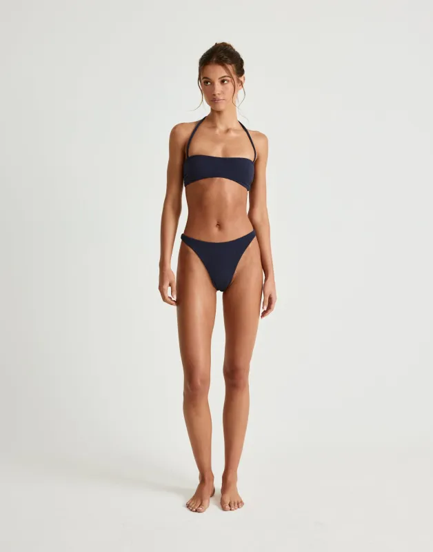 Josie Bikini Bottoms (Midnight) sold by Charcoal Clothing