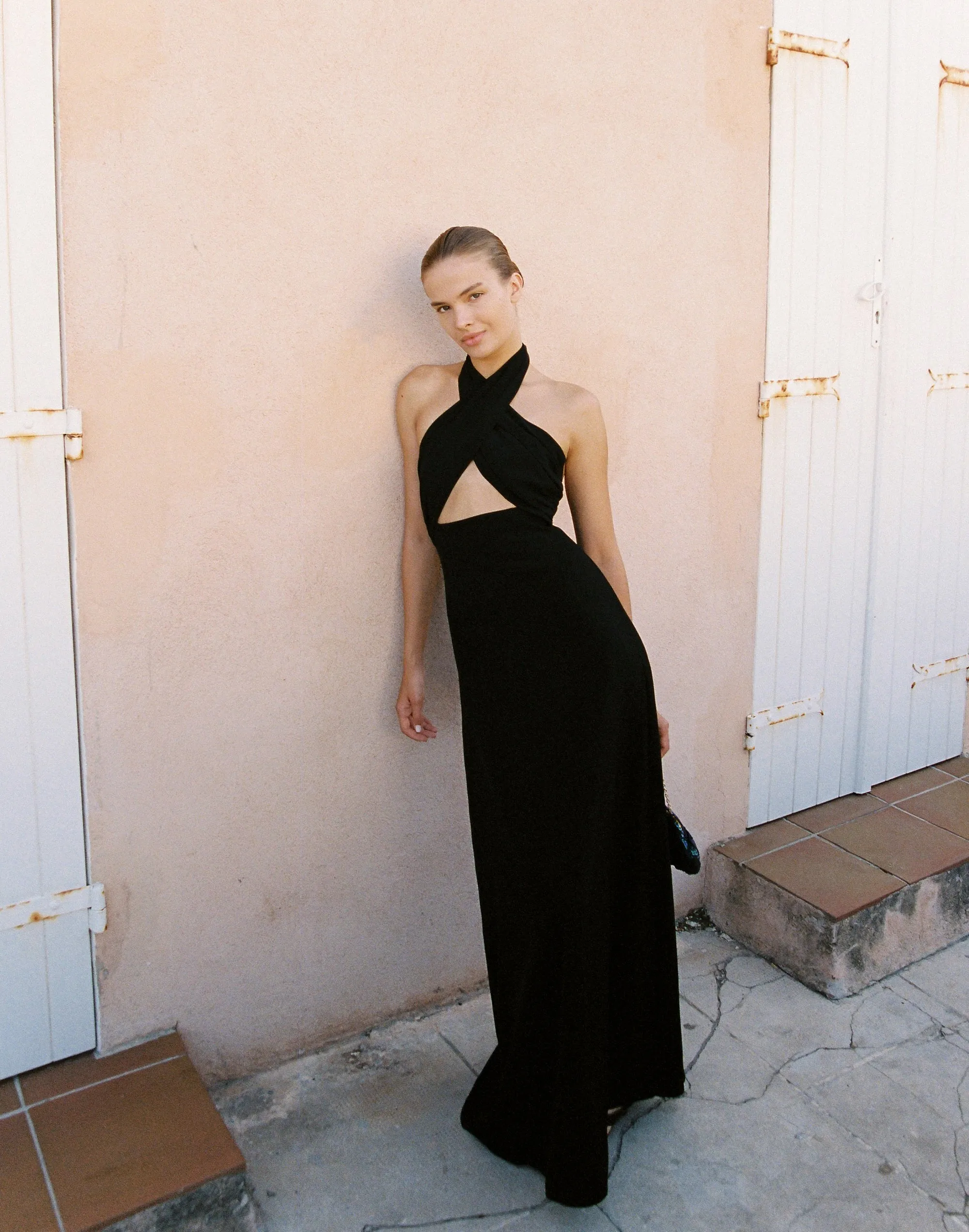Sara Maxi Dress (Black) sold by Charcoal Clothing