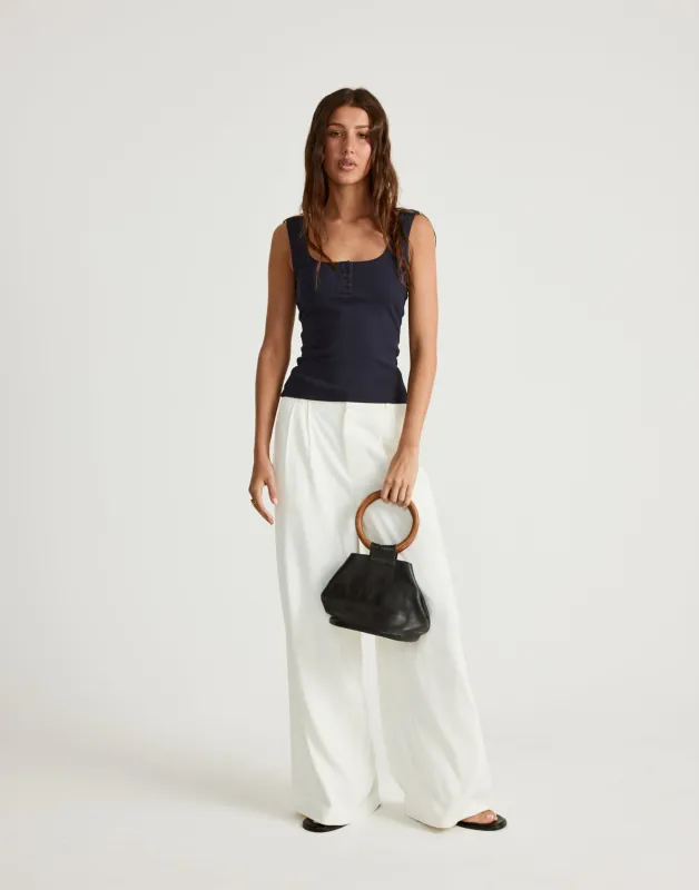 Emmie Top (Navy) sold by Charcoal Clothing