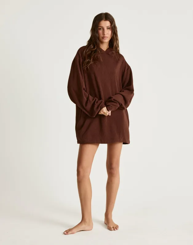 Skylar Mini Dress (Cocoa) sold by Charcoal Clothing