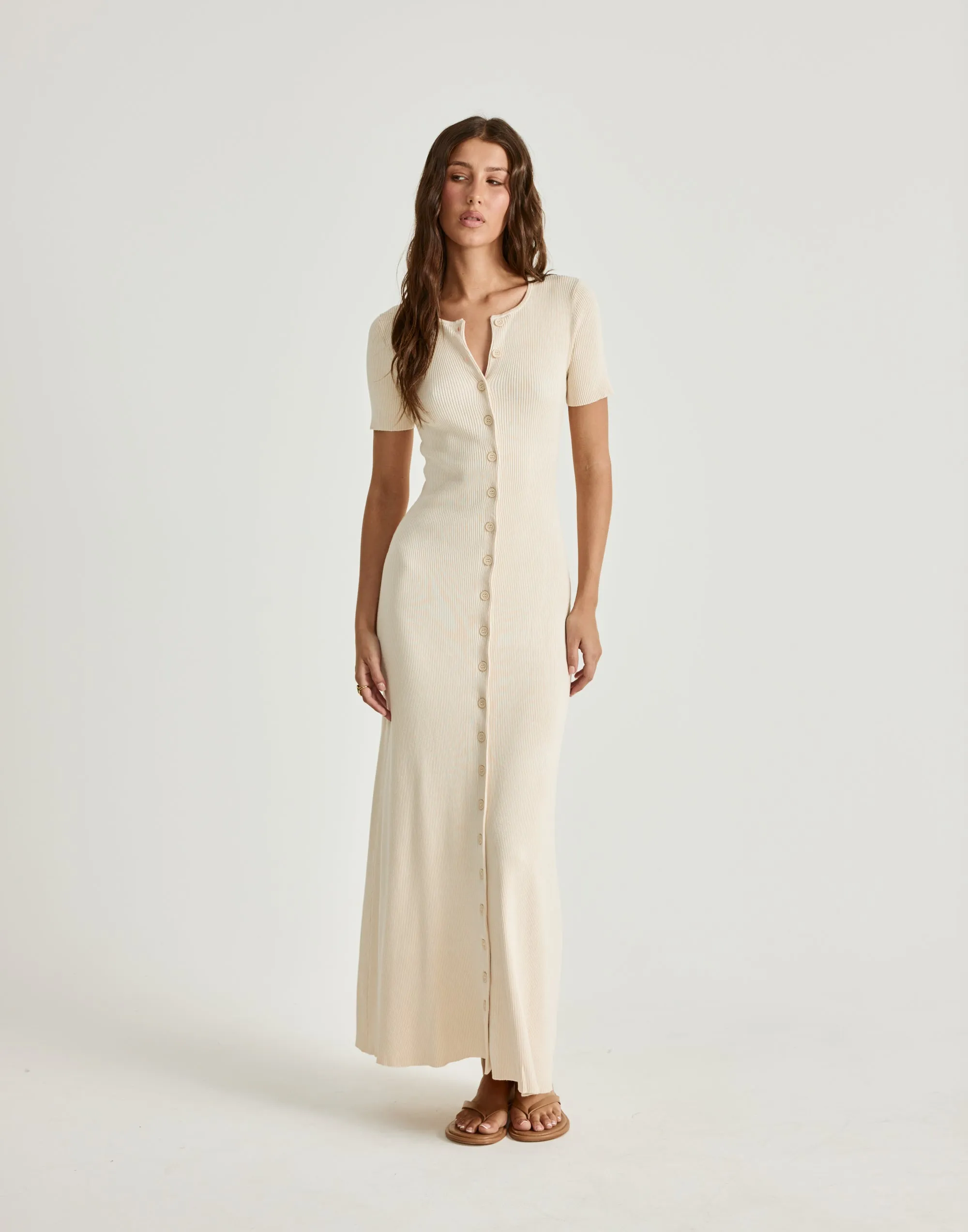 Enya Maxi Dress (Vanilla) sold by Charcoal Clothing product image thumbnail 4