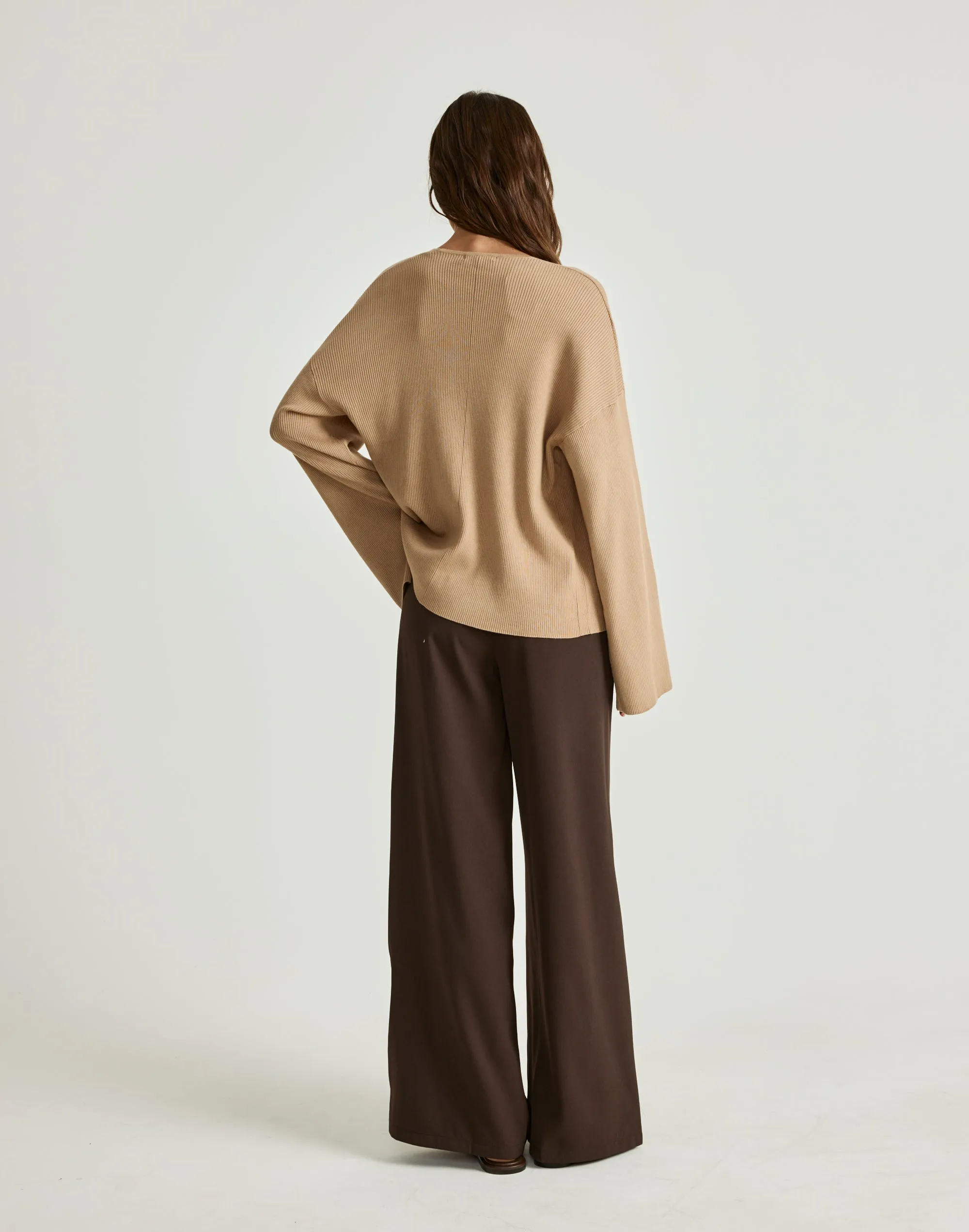 Monet Cardigan (Dark Sand) sold by Charcoal Clothing product image thumbnail 3