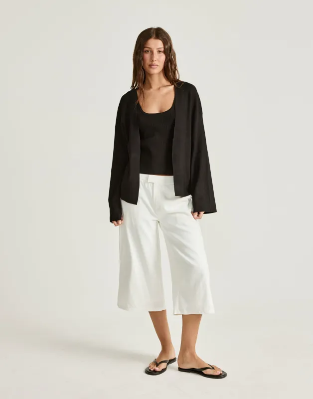 Monet Cardigan (Black) made by Charcoal Clothing