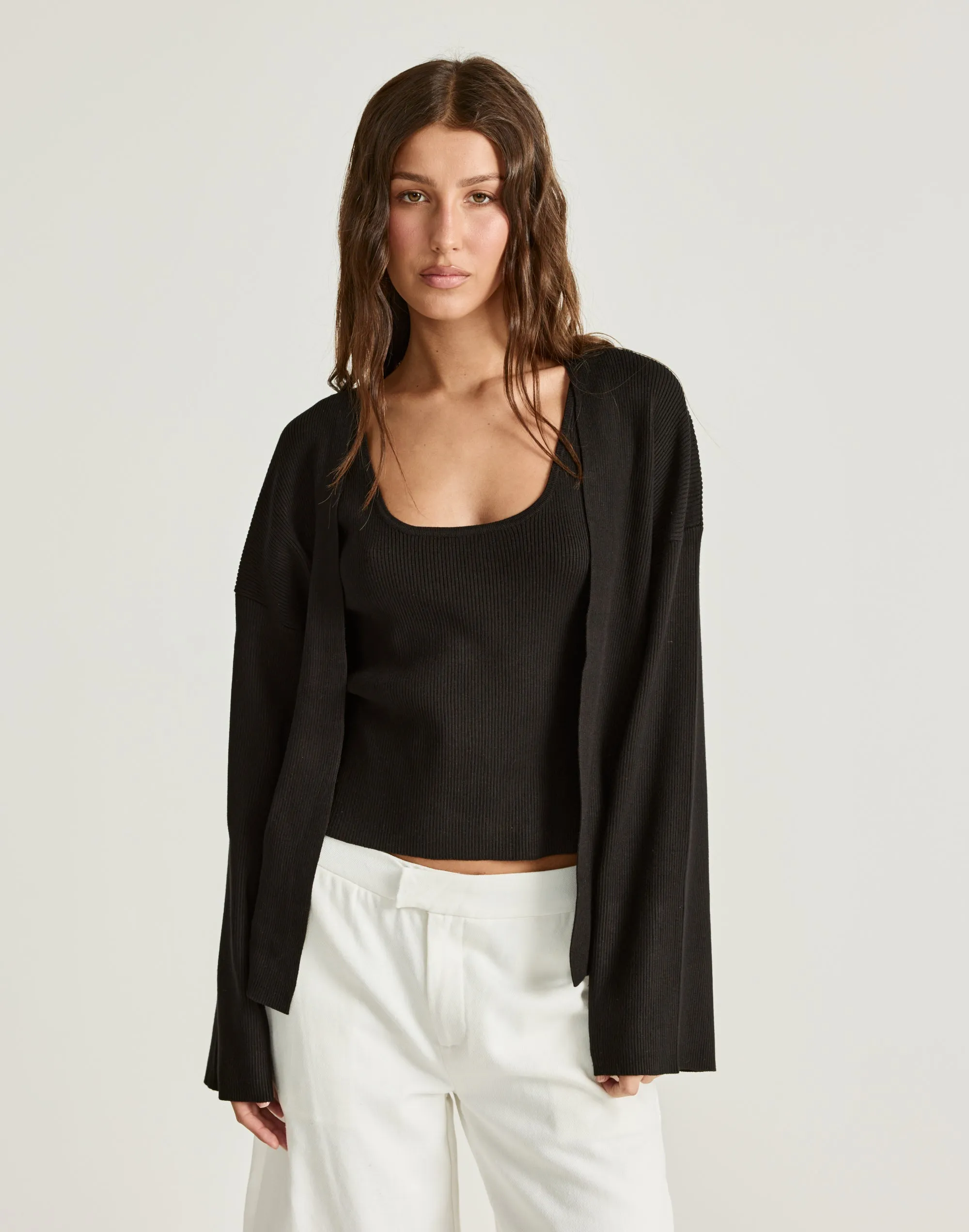 Monet Cardigan (Black) sold by Charcoal Clothing product image thumbnail 2