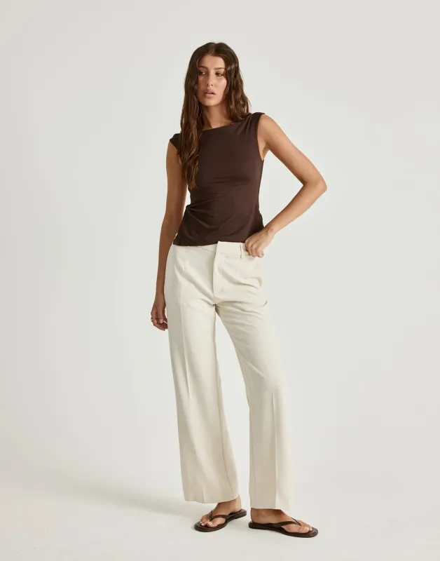 Willis Top (Chocolate) made by Charcoal Clothing
