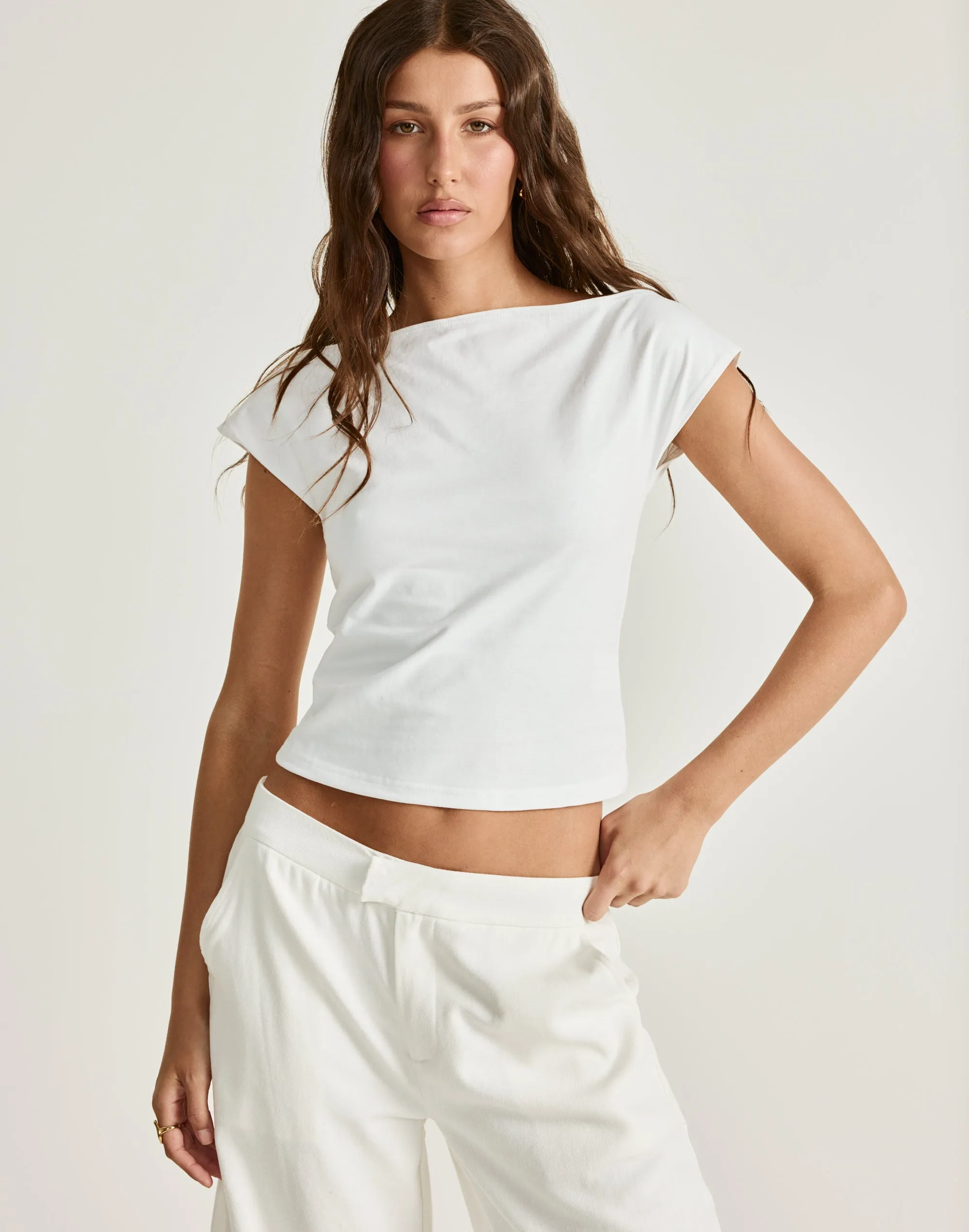 Oslo Top (White) sold by Charcoal Clothing product image thumbnail 2