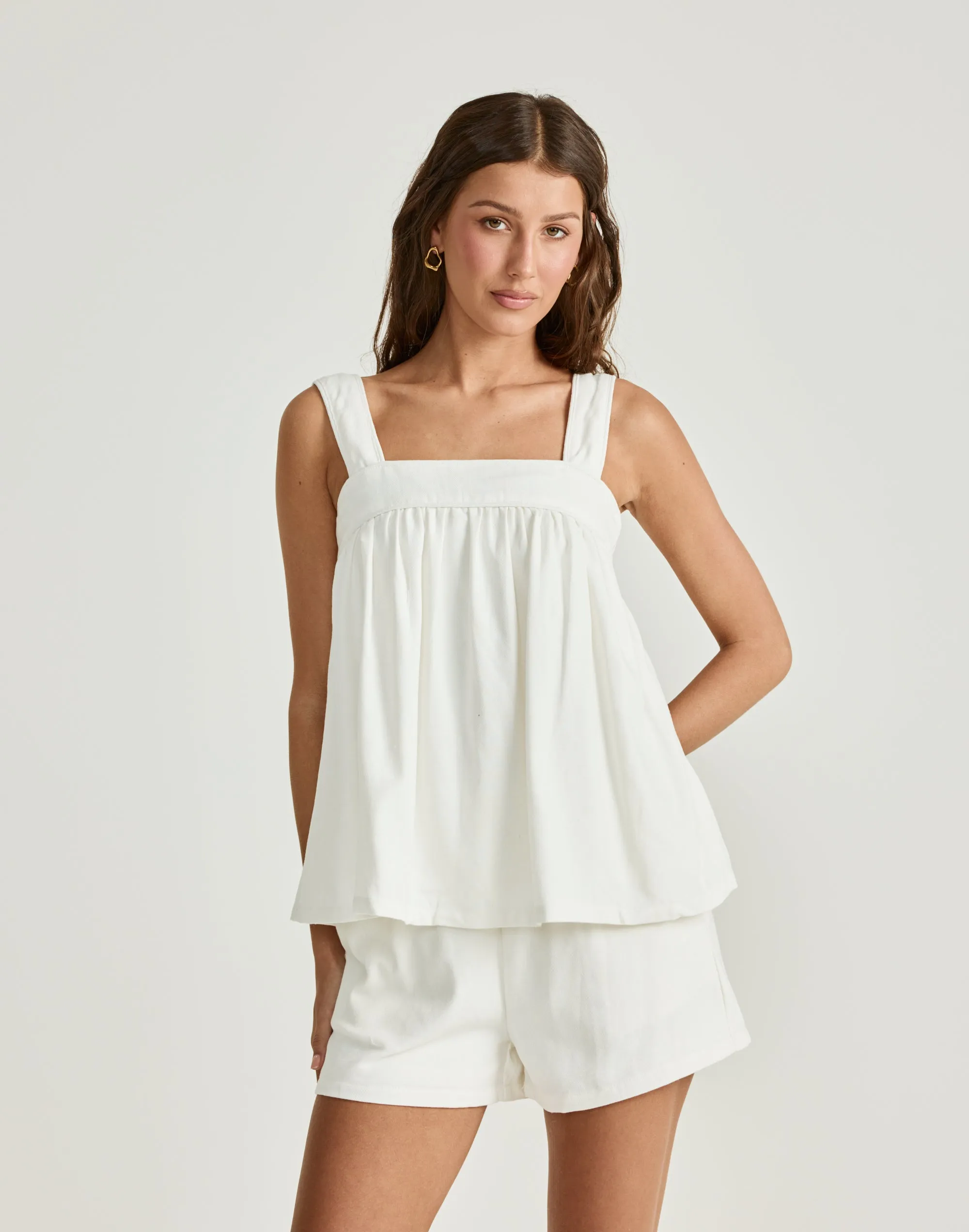 Sutton Top (White) sold by Charcoal Clothing product image thumbnail 5