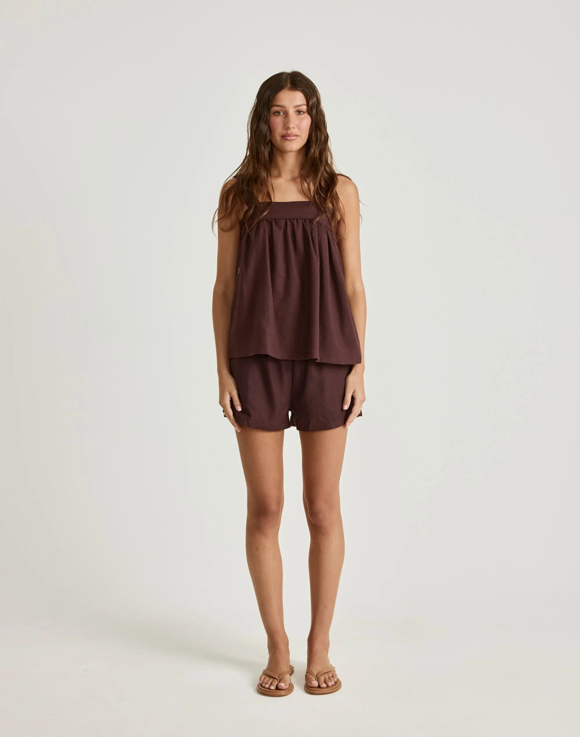 Sutton Top (Dark Mahogany) sold by Charcoal Clothing product image thumbnail 5