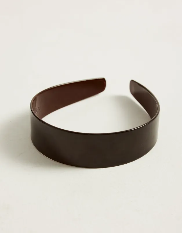 Meier Headband (Chocolate) sold by Charcoal Clothing