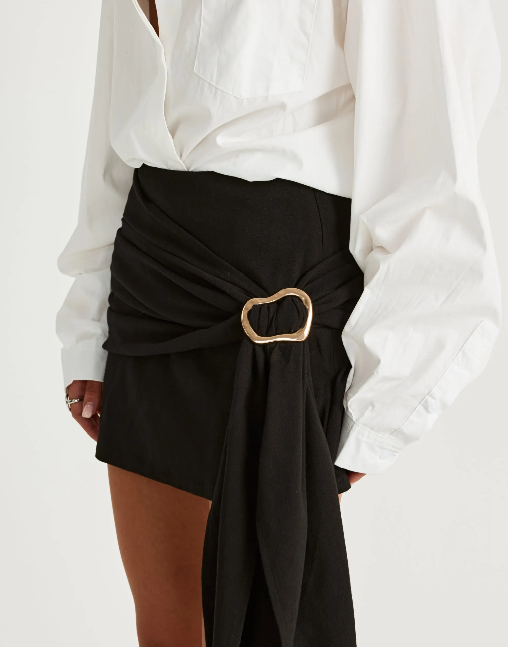 Remi Ring Brooch (Gold) sold by Charcoal Clothing product image thumbnail 4