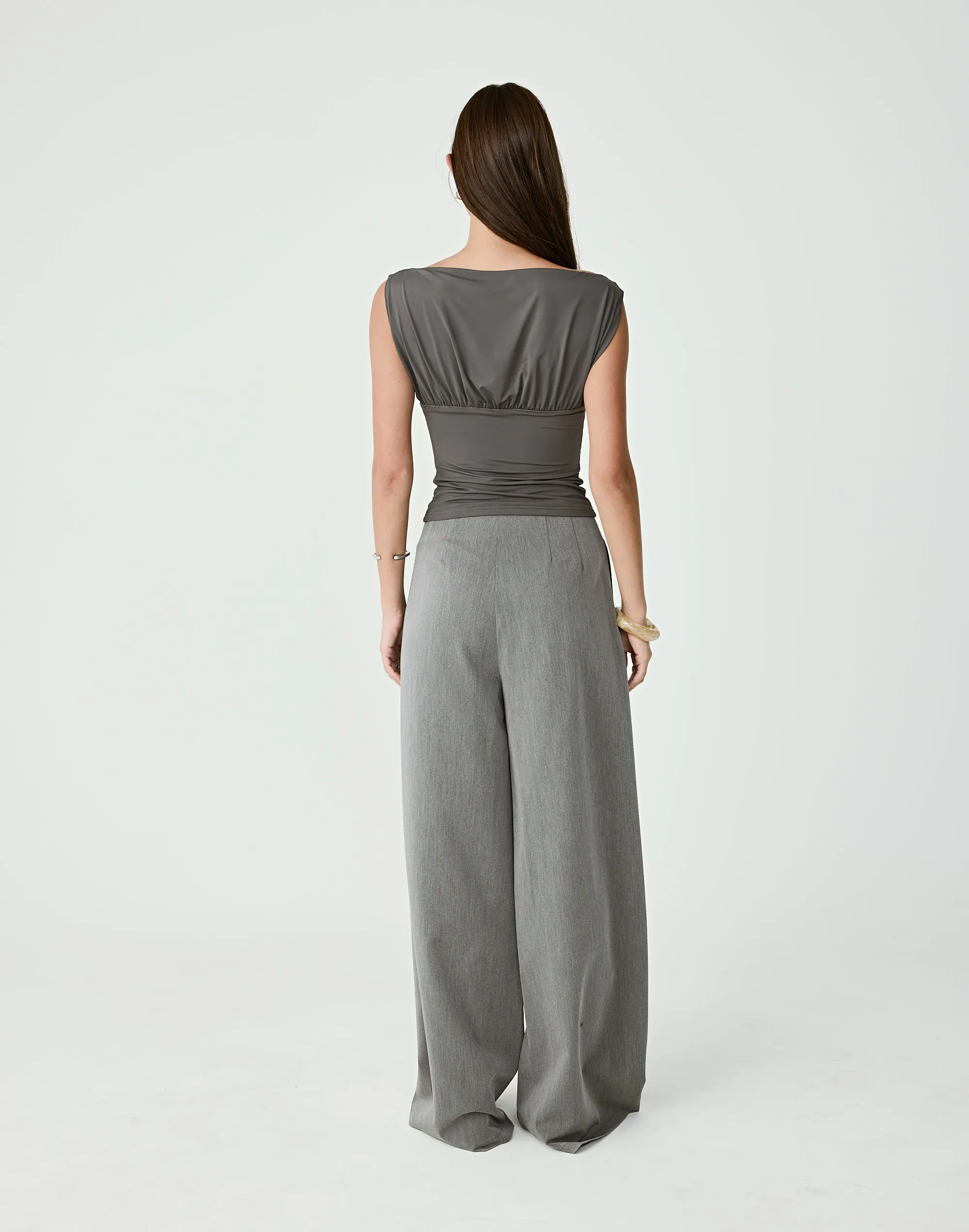 Levi Top (Slate) sold by Charcoal Clothing product image thumbnail 2