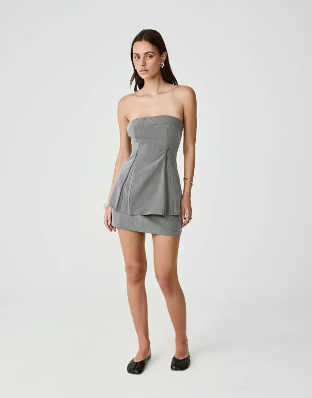 Hudson Top (Grey) sold by Charcoal Clothing