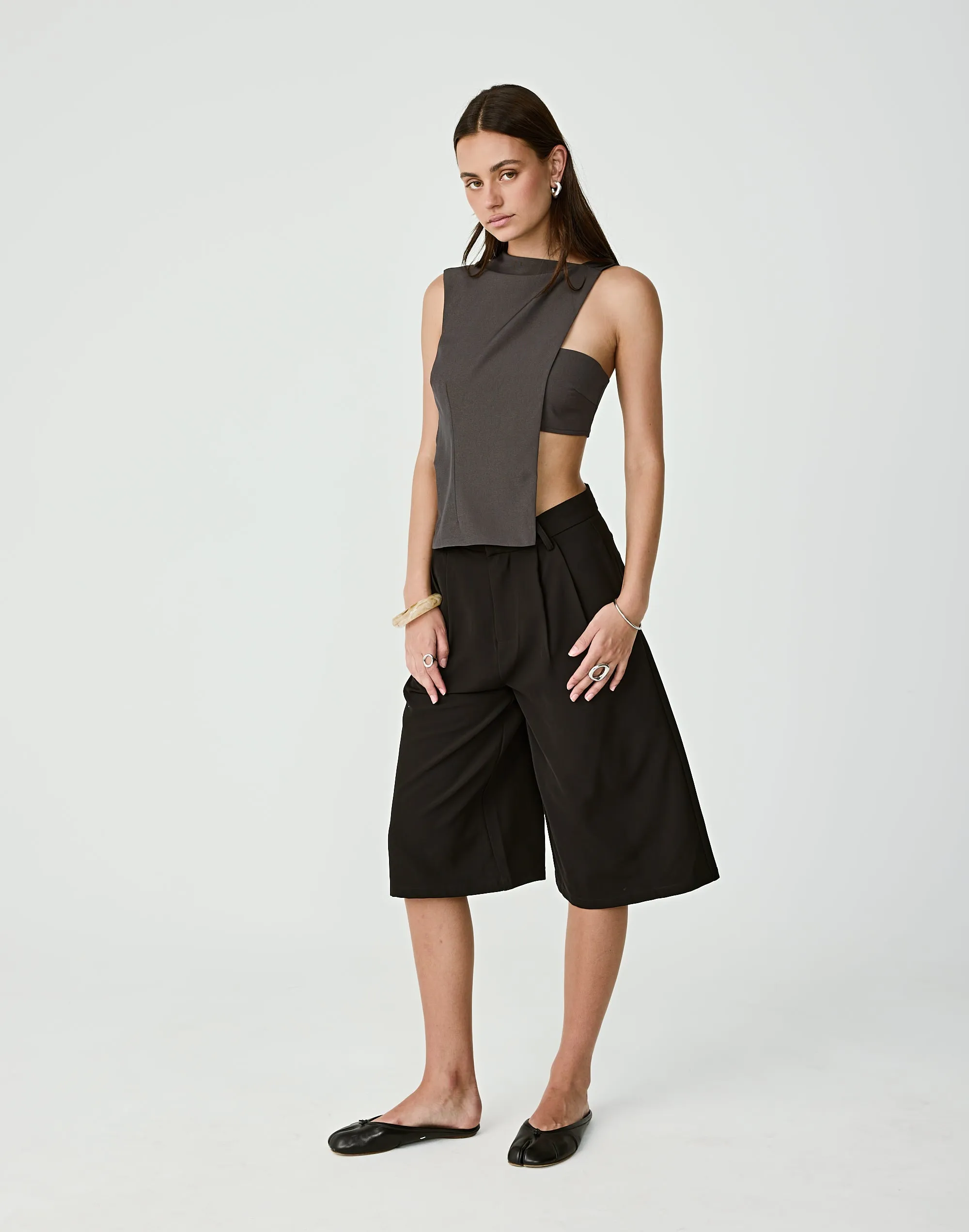 Aiden Top (Grey) sold by Charcoal Clothing product image thumbnail 5