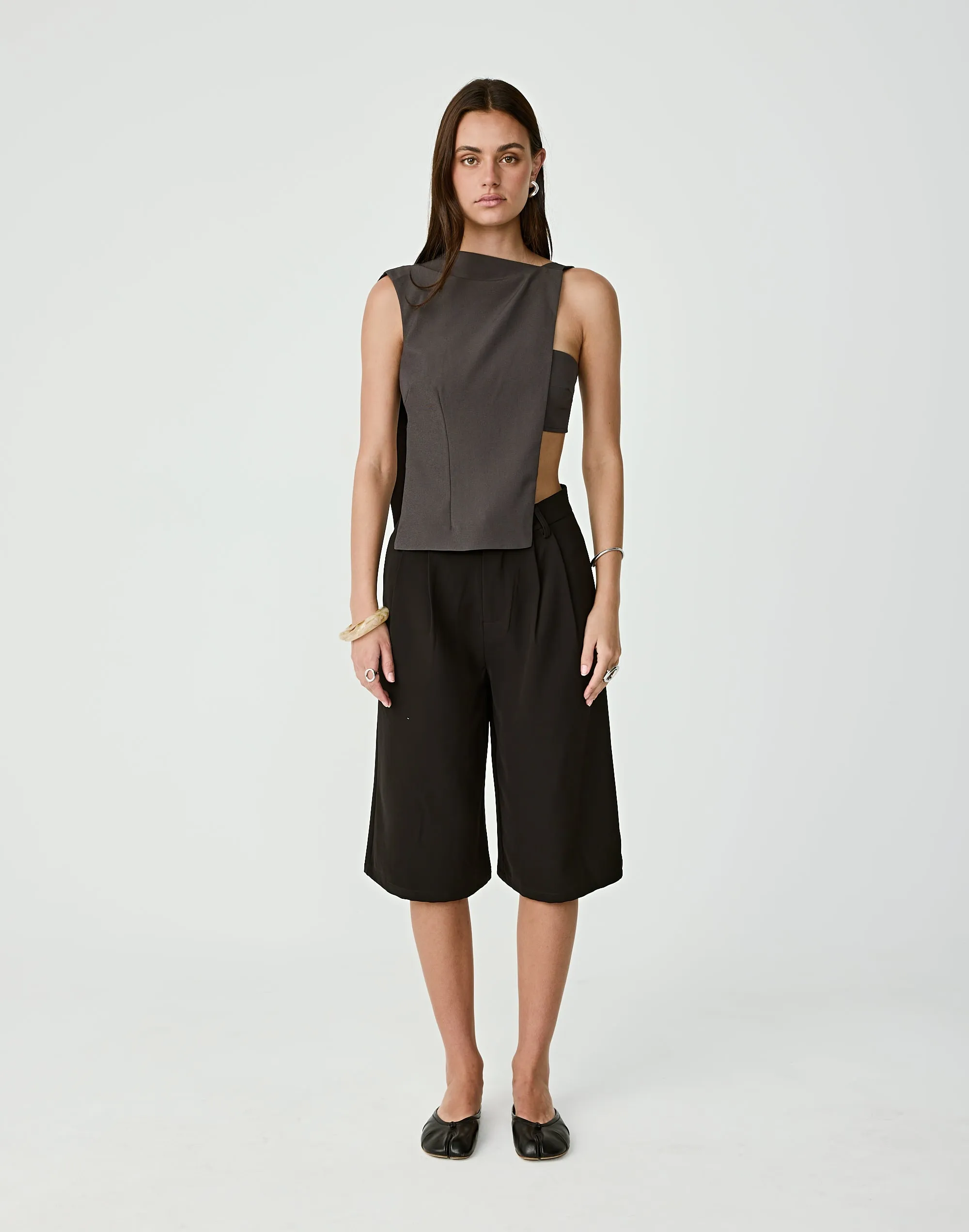 Aiden Top (Grey) sold by Charcoal Clothing product image thumbnail 4