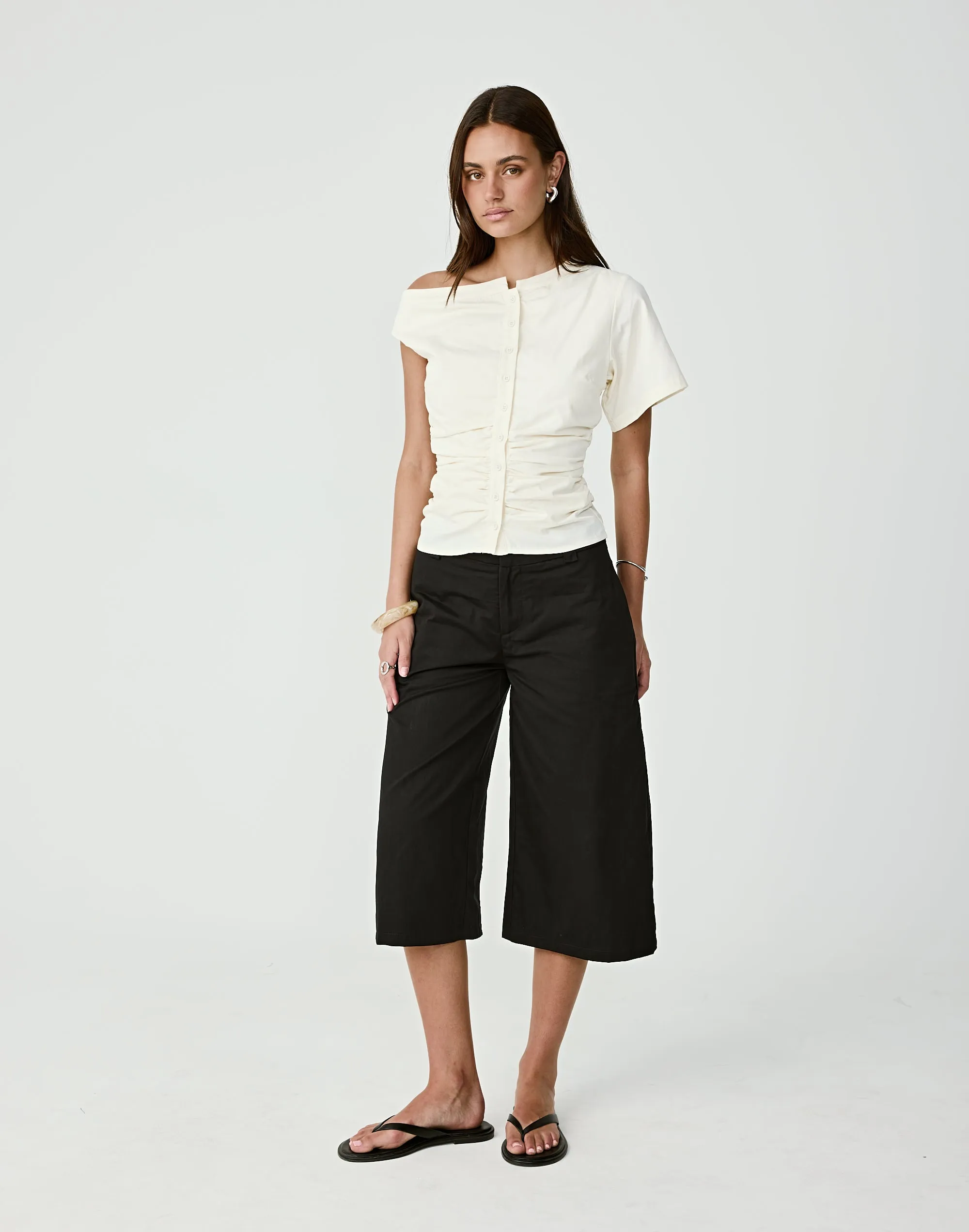 Justin Top (Cream) sold by Charcoal Clothing