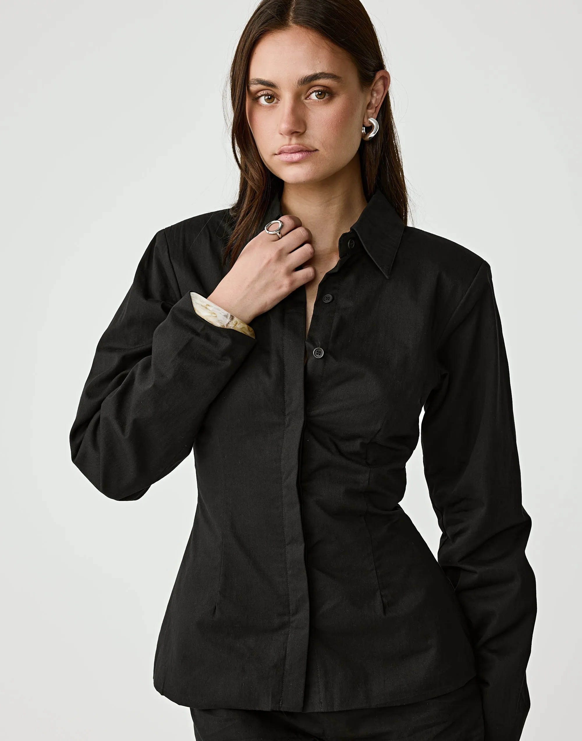 Amity Shorts (Black) sold by Charcoal Clothing product image thumbnail 5