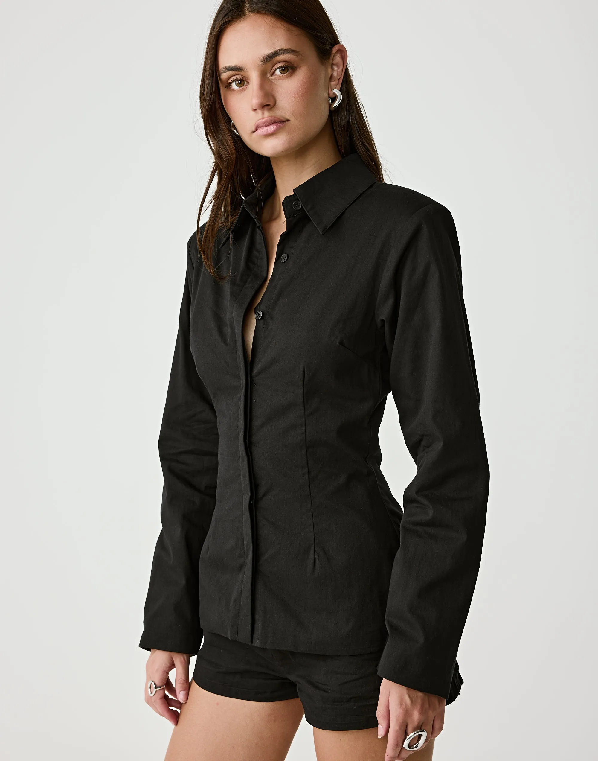 Amity Shorts (Black) sold by Charcoal Clothing product image thumbnail 4