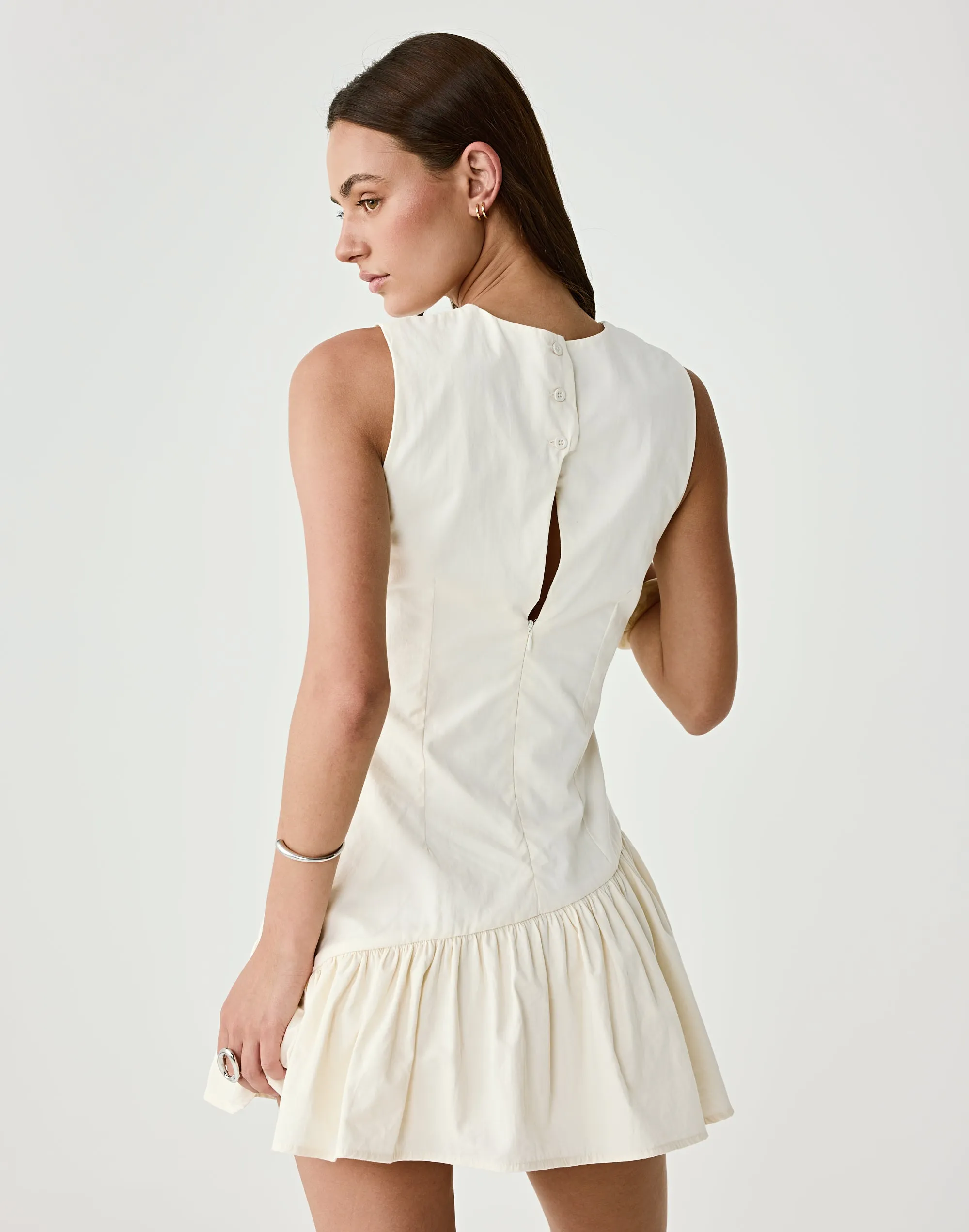 Caden Mini Dress (Cream) sold by Charcoal Clothing product image thumbnail 2