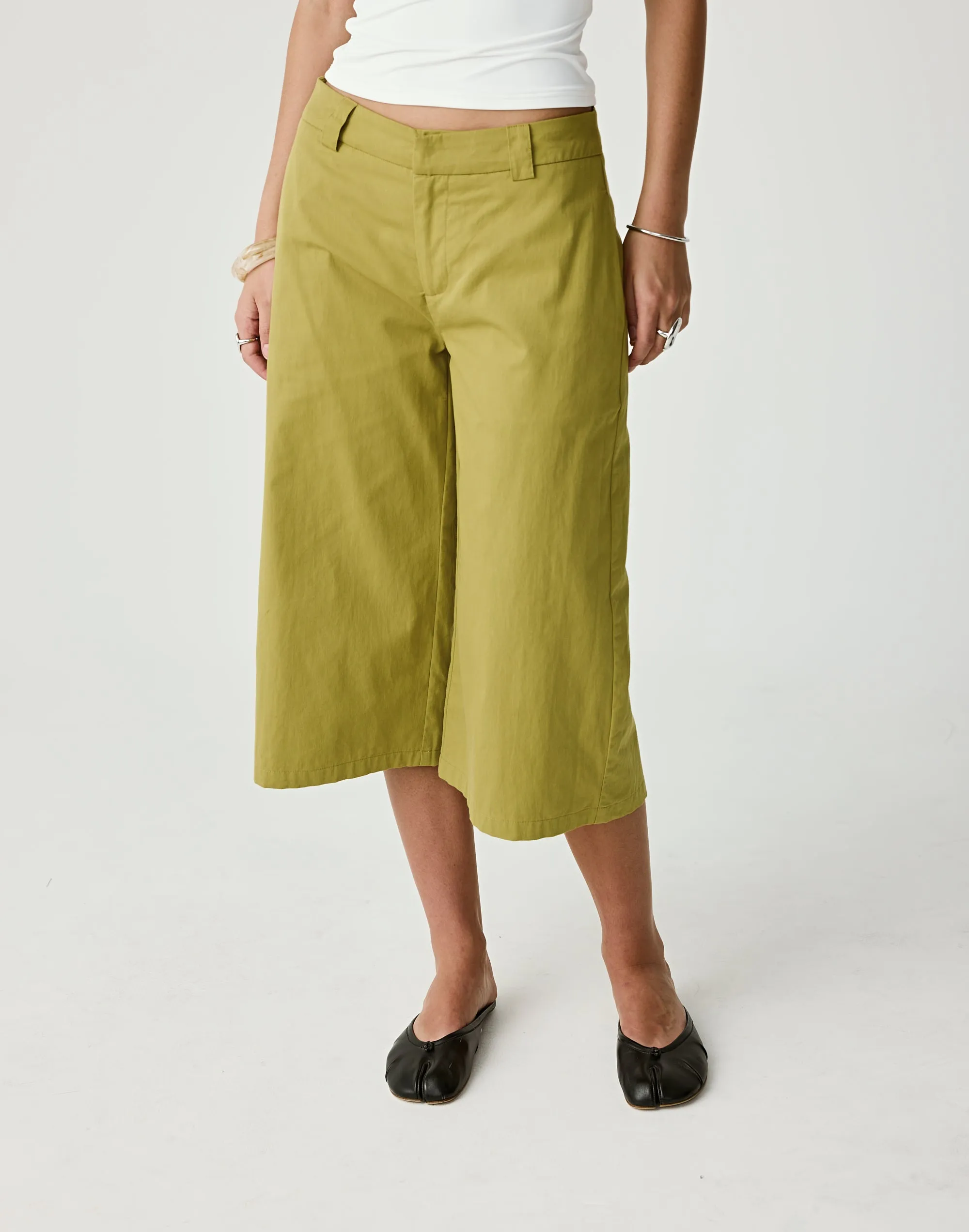 Ryley Midi Pants (Pear) sold by Charcoal Clothing product image thumbnail 3