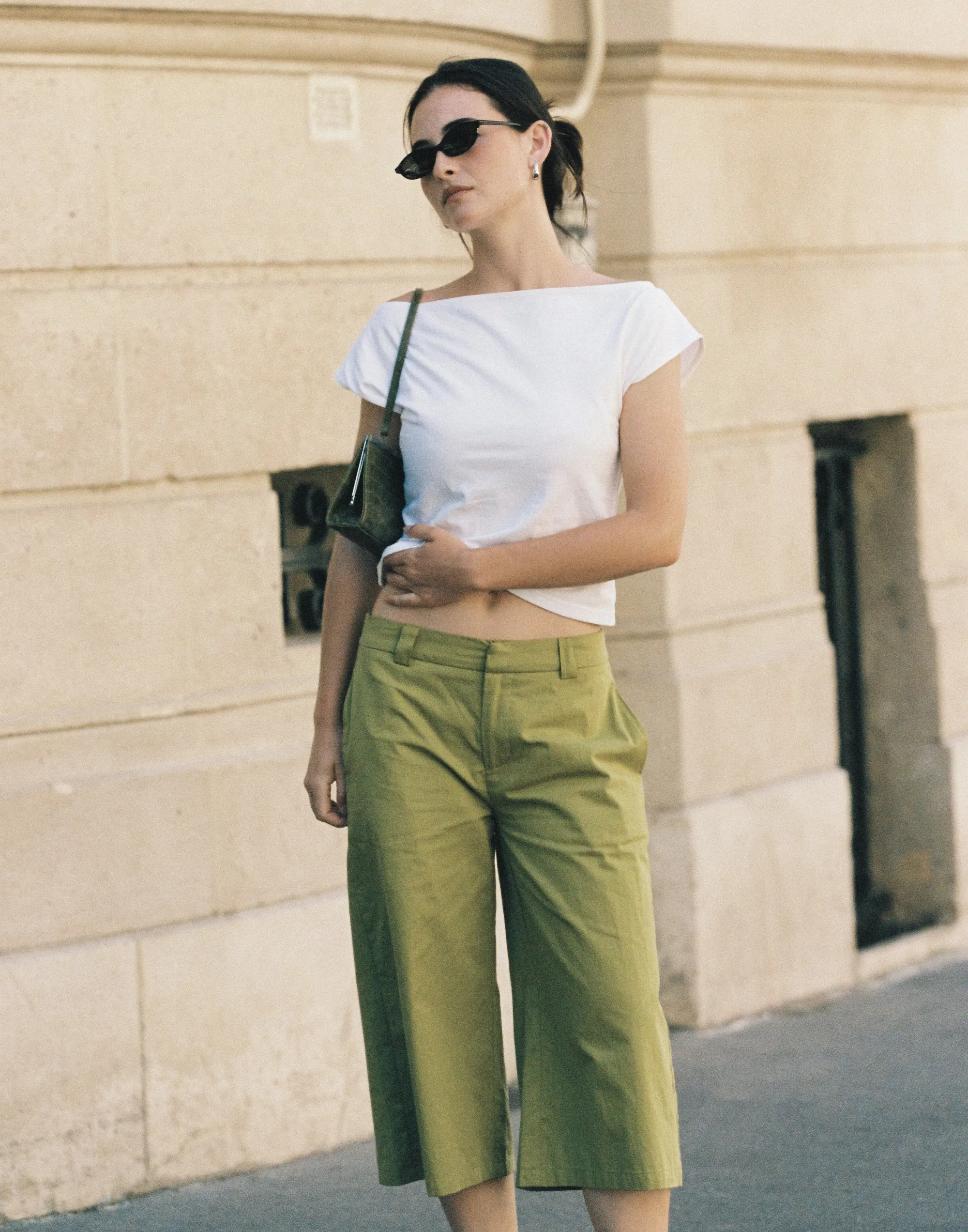 Ryley Midi Pants (Pear) sold by Charcoal Clothing product image thumbnail 5