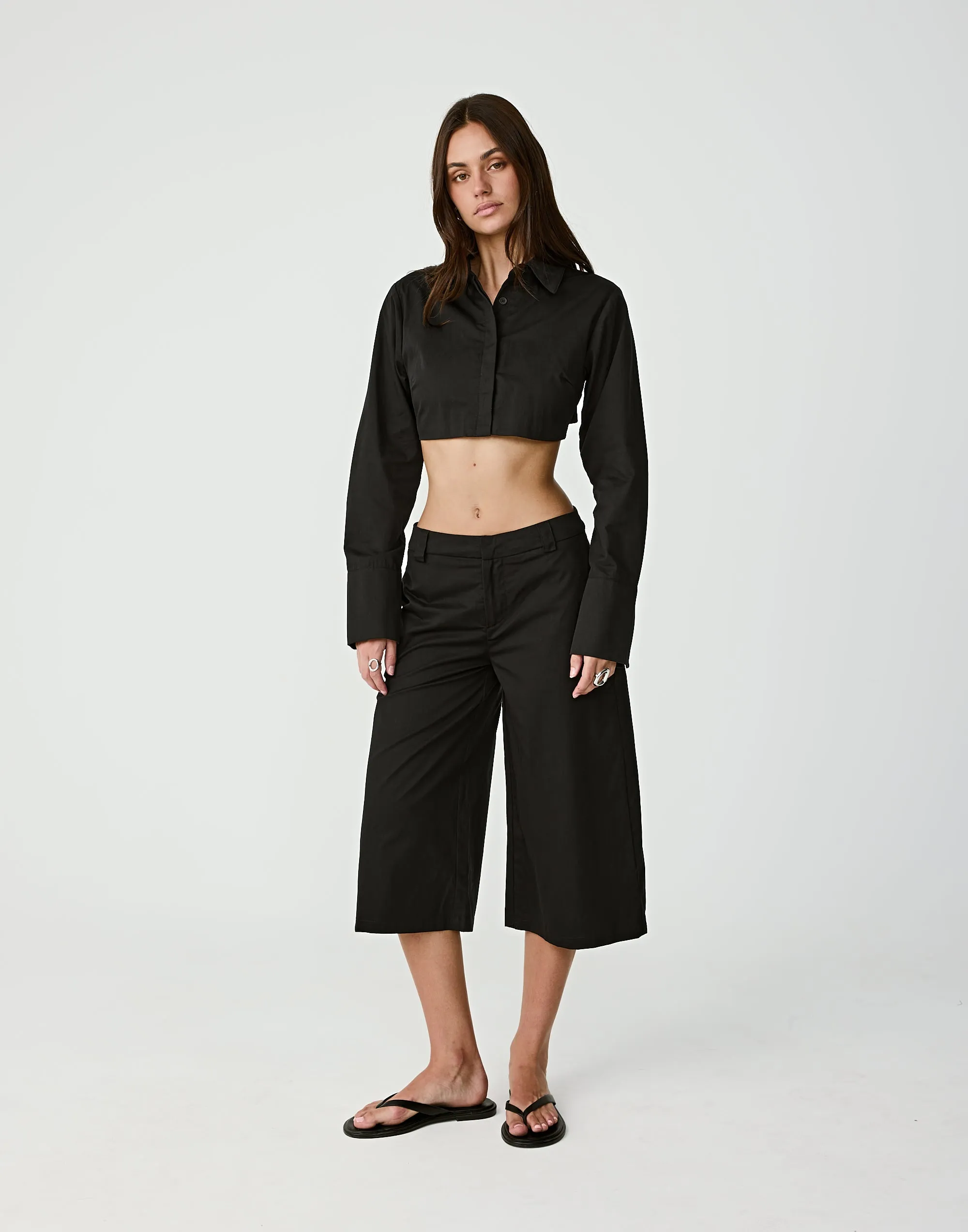 Ryley Midi Pants (Black) sold by Charcoal Clothing product image thumbnail 5