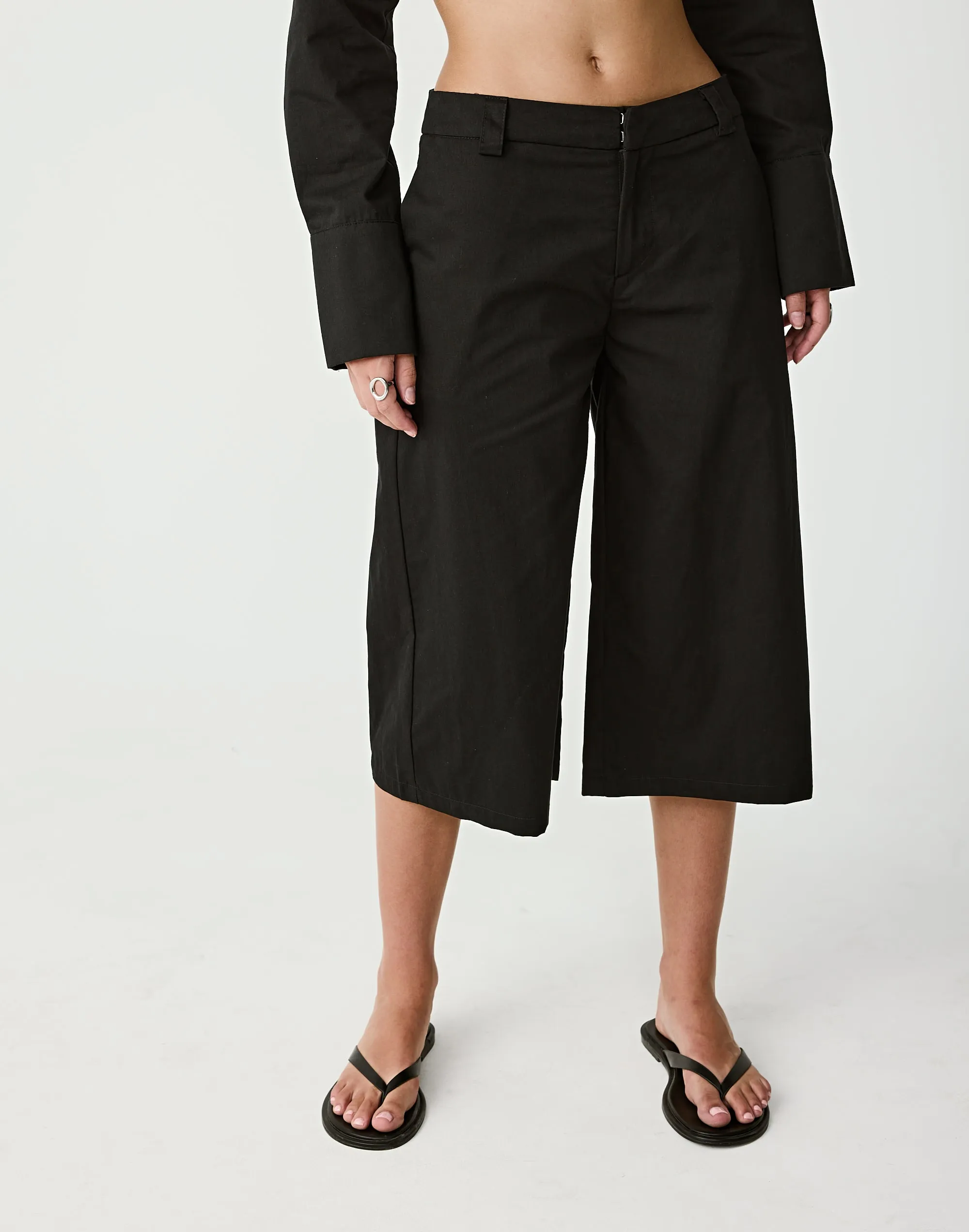 Ryley Midi Pants (Black) sold by Charcoal Clothing product image thumbnail 3