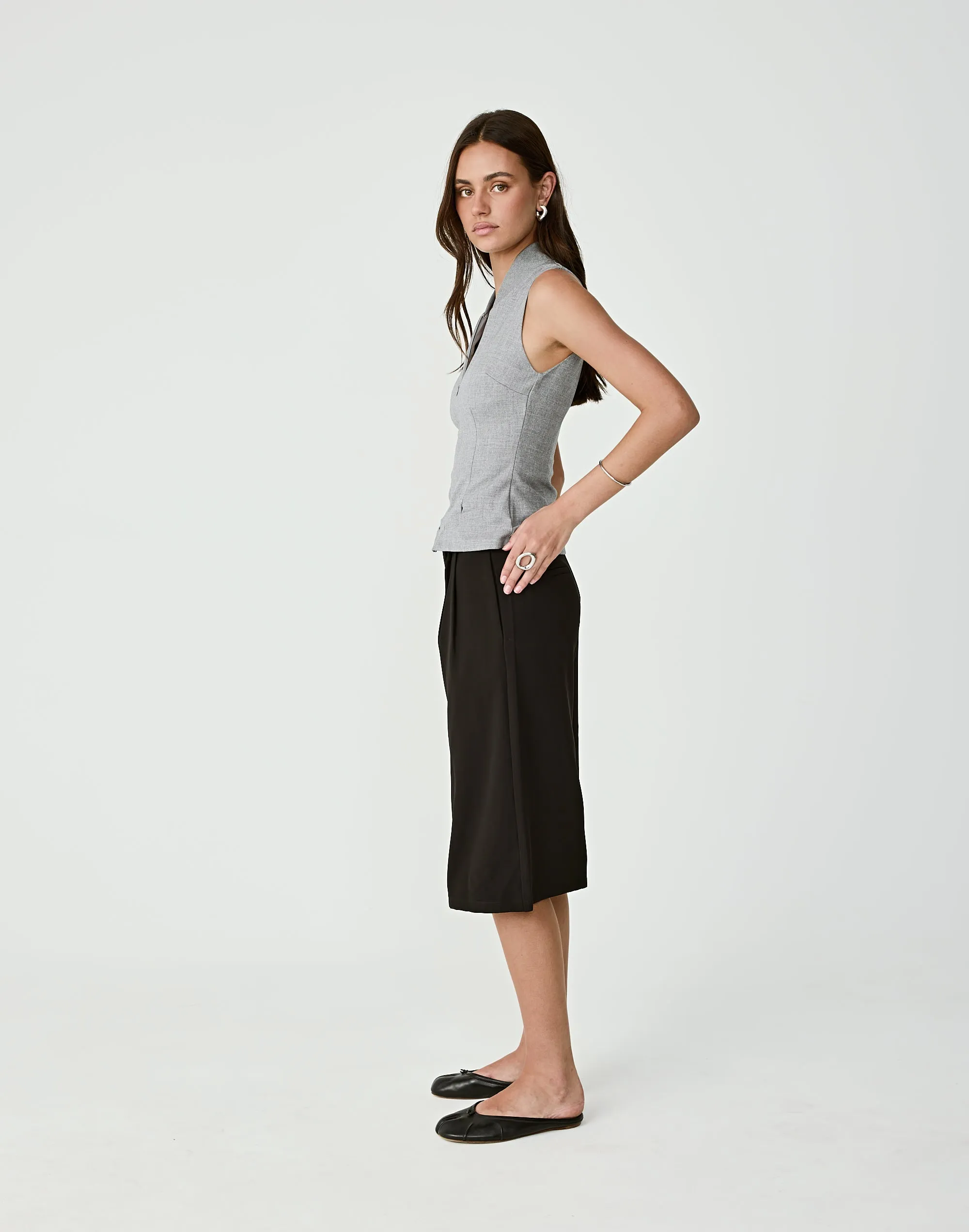 Callum Top (Grey) sold by Charcoal Clothing product image thumbnail 5