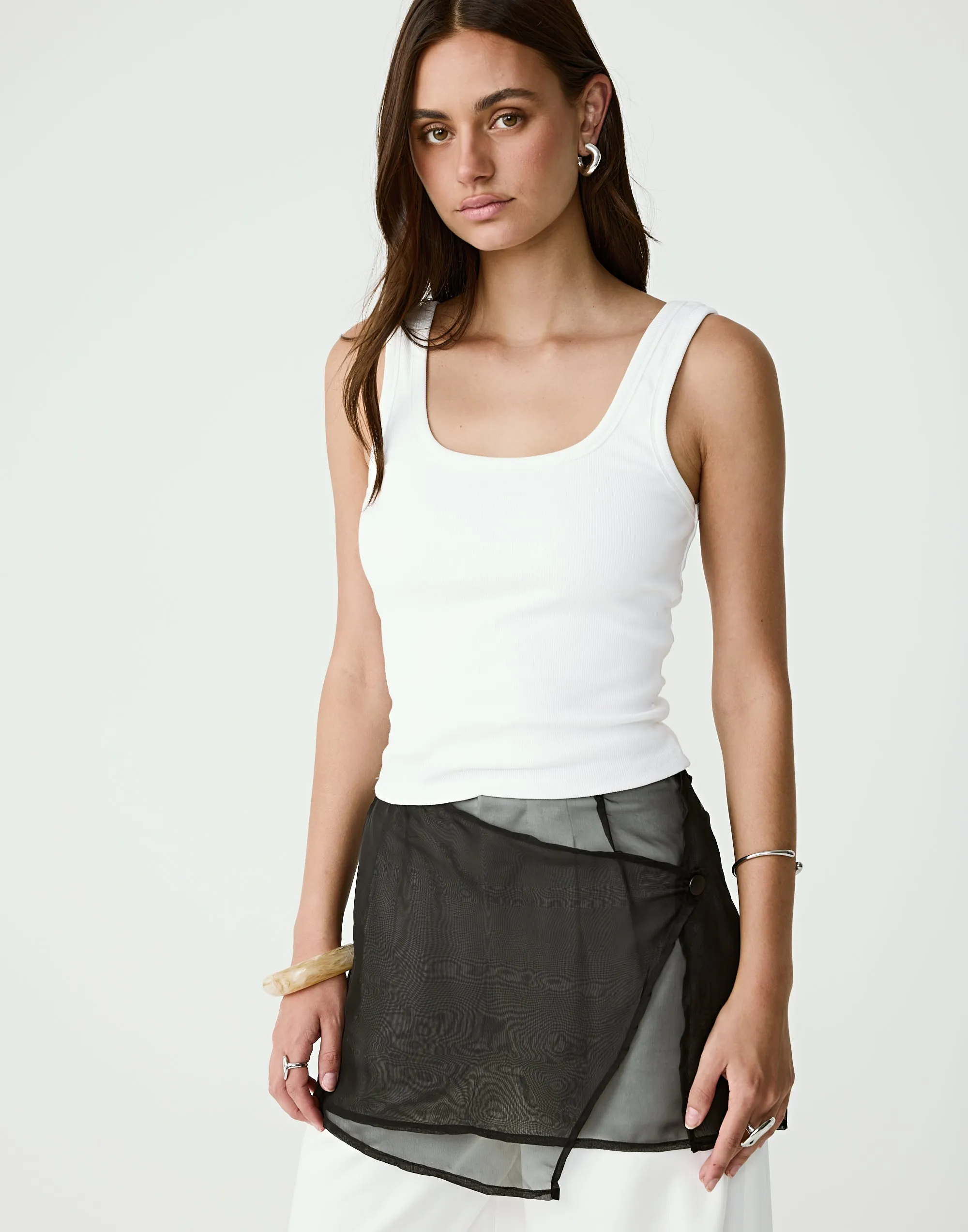 Kyler Mini Skirt (Black) sold by Charcoal Clothing product image thumbnail 2