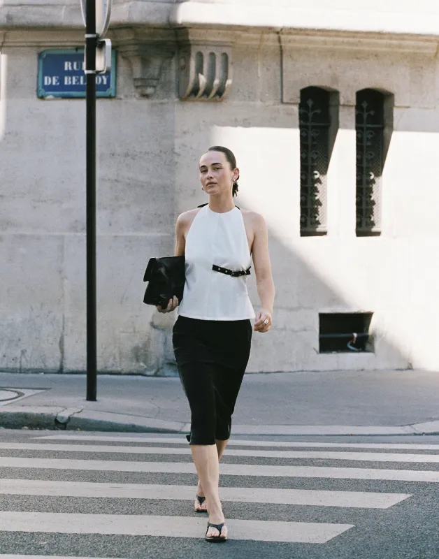 Solaris Top (White) sold by Charcoal Clothing