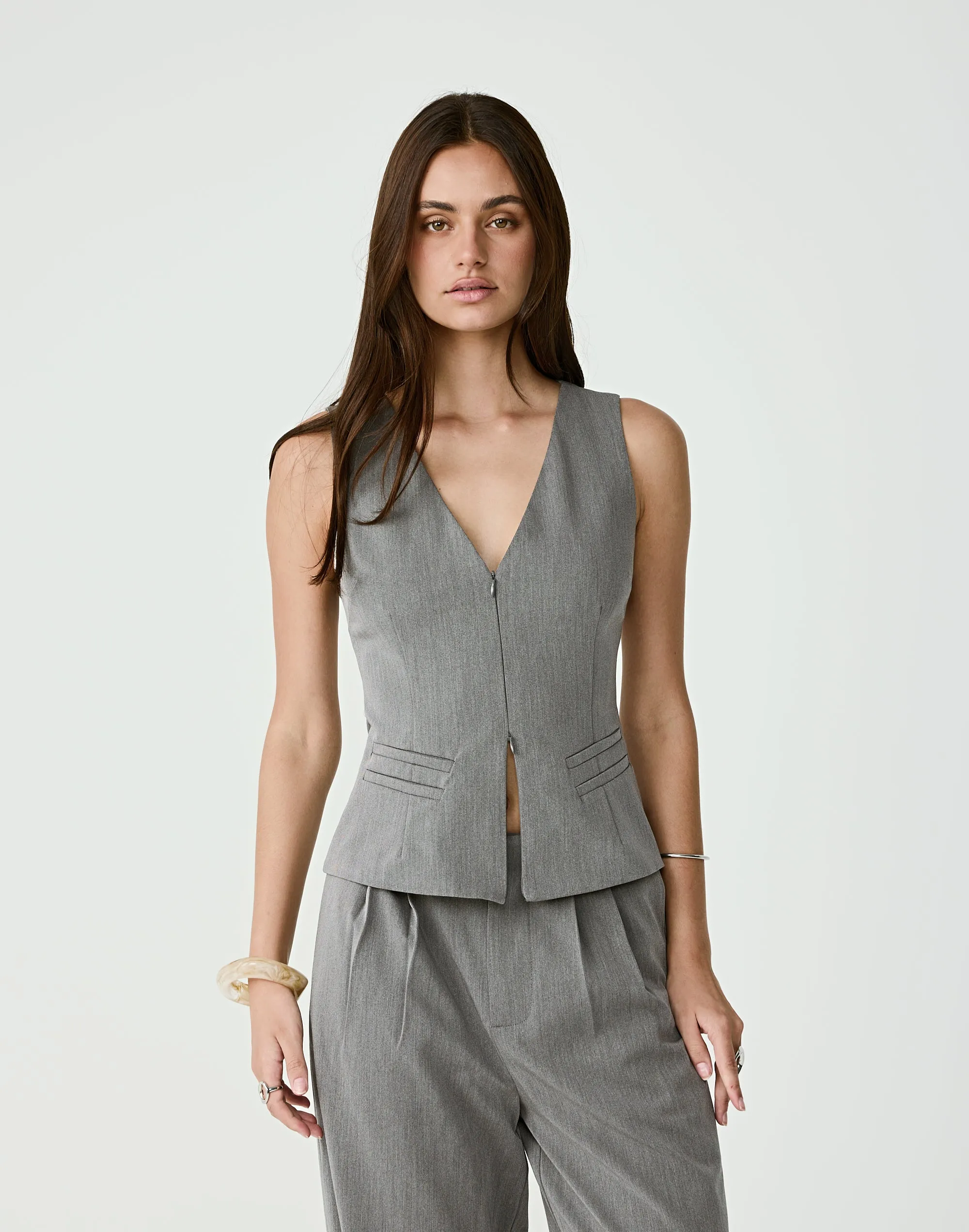 Cohen Top (Grey) sold by Charcoal Clothing product image thumbnail 2