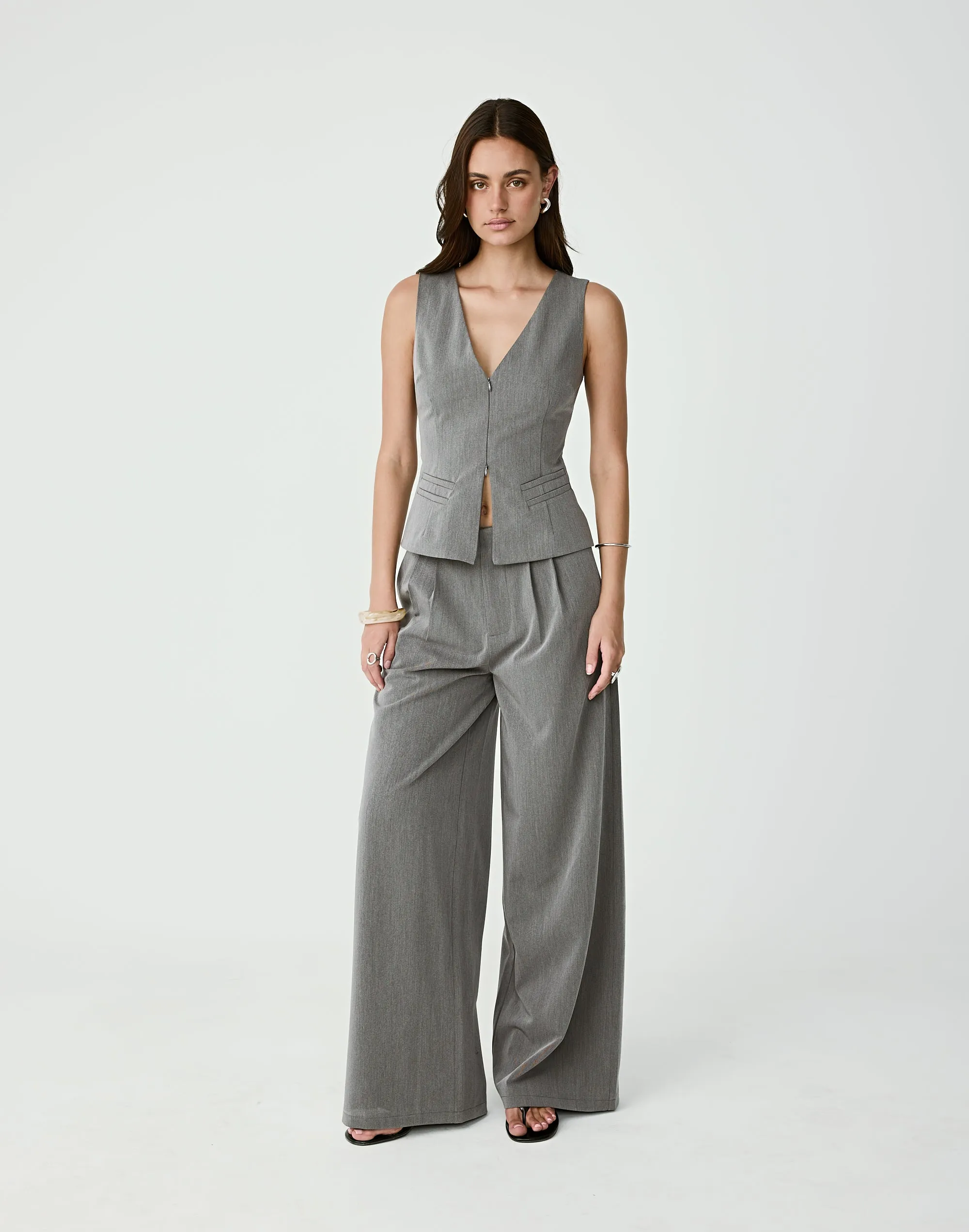 Cohen Top (Grey) sold by Charcoal Clothing product image thumbnail 4