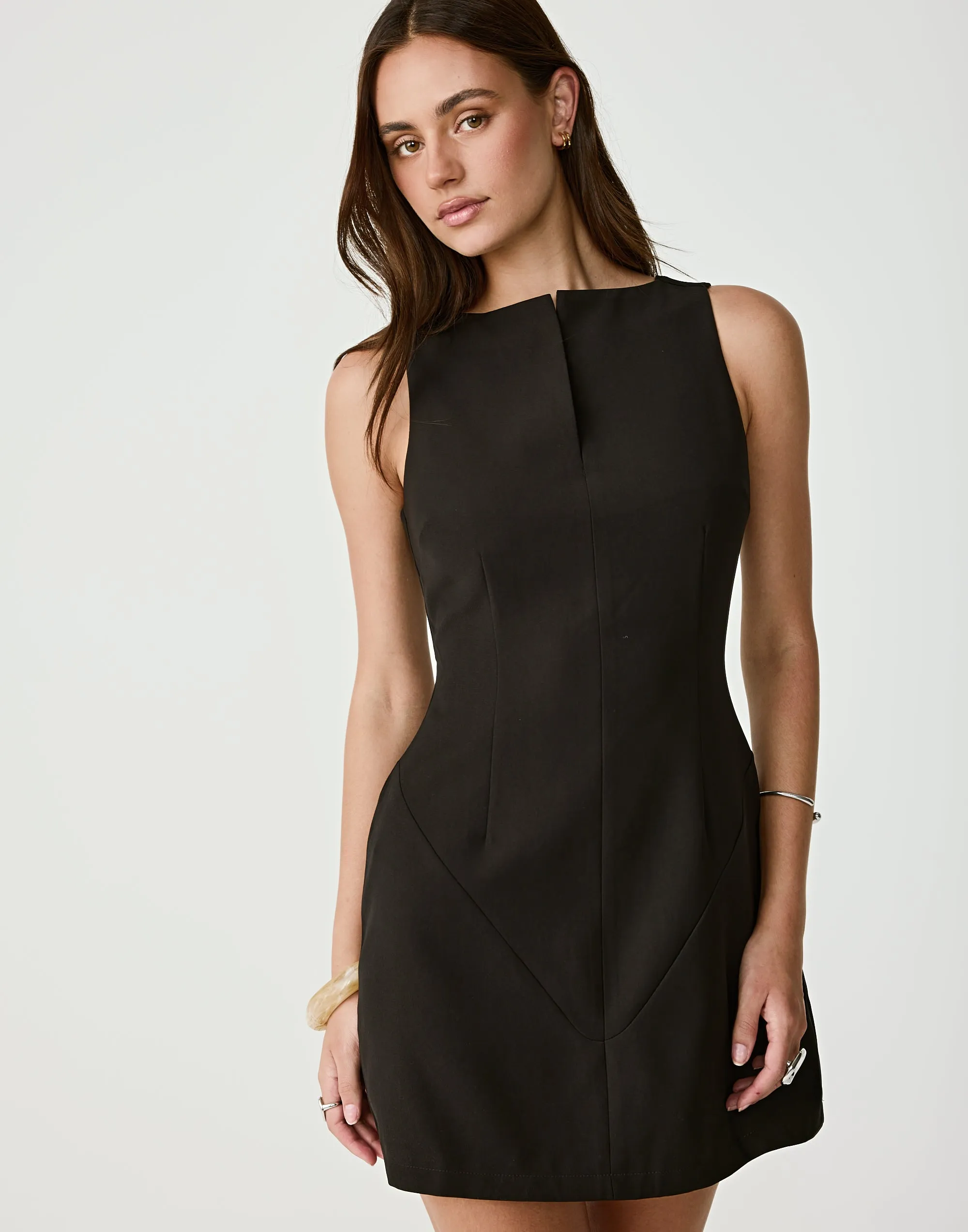 Cairo Mini Dress (Black) sold by Charcoal Clothing product image thumbnail 3