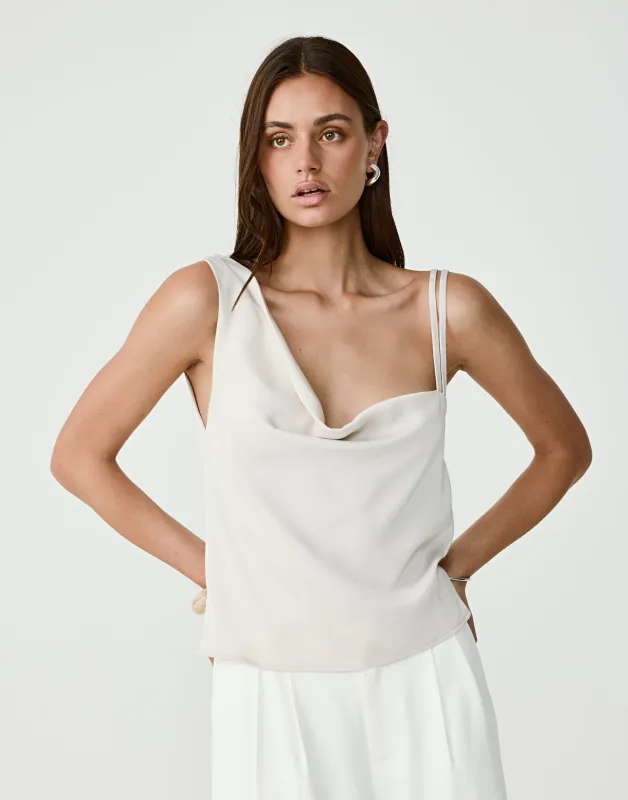 Colson Top (Oat) sold by Charcoal Clothing