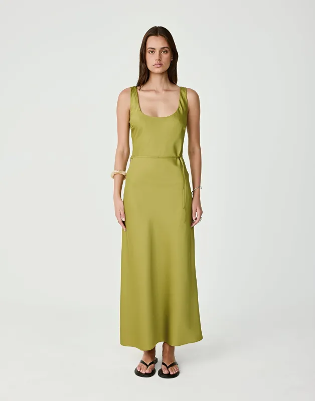 Greer Maxi Dress (Pear) sold by Charcoal Clothing