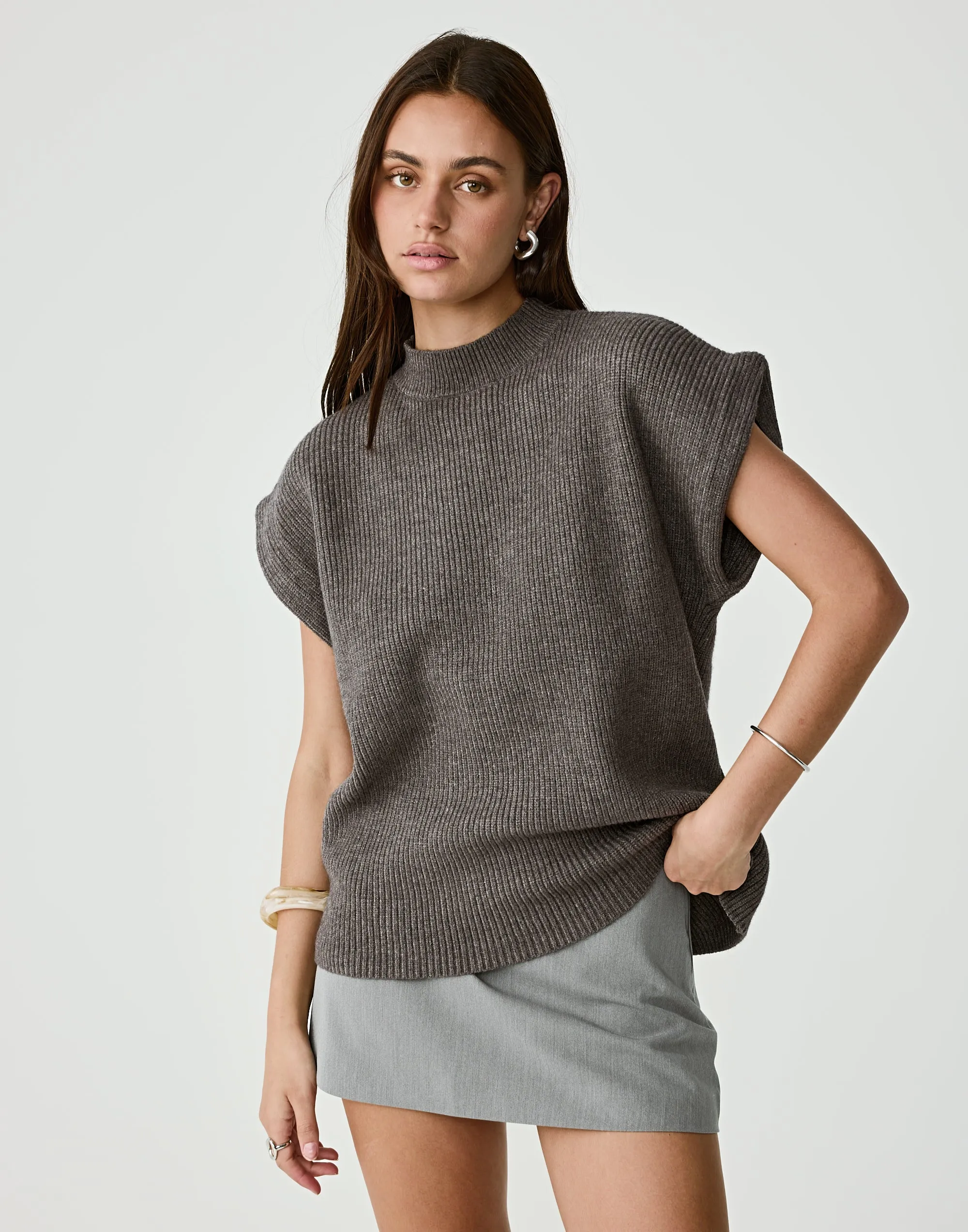 Riley Vest (Slate) sold by Charcoal Clothing