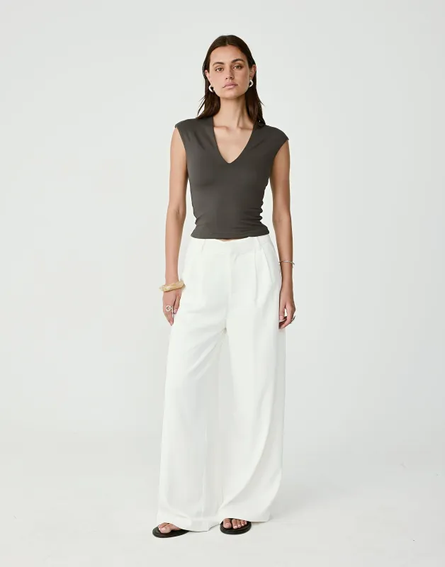 Deka Top (Slate) sold by Charcoal Clothing