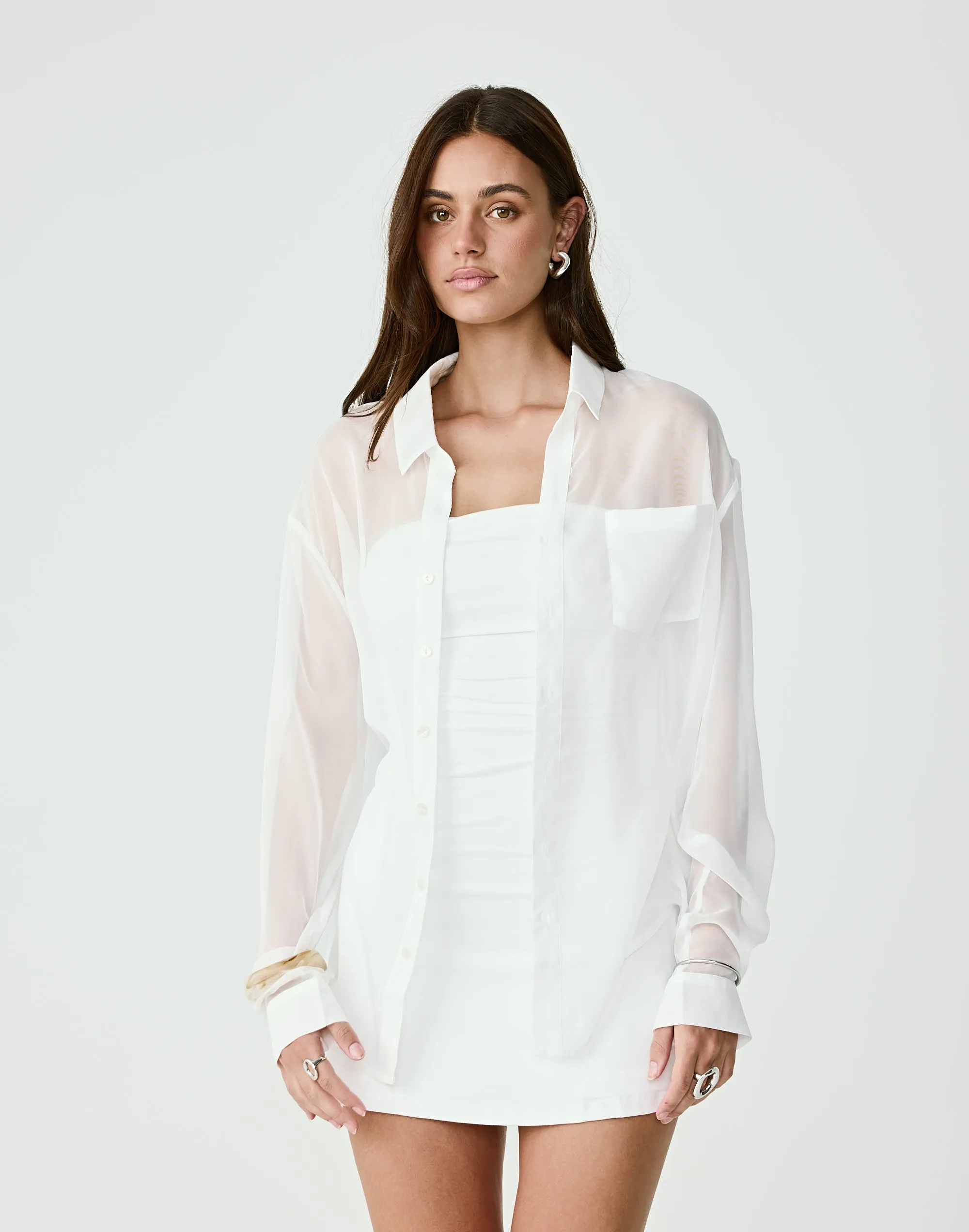 Claudio Shirt (White) sold by Charcoal Clothing product image thumbnail 3