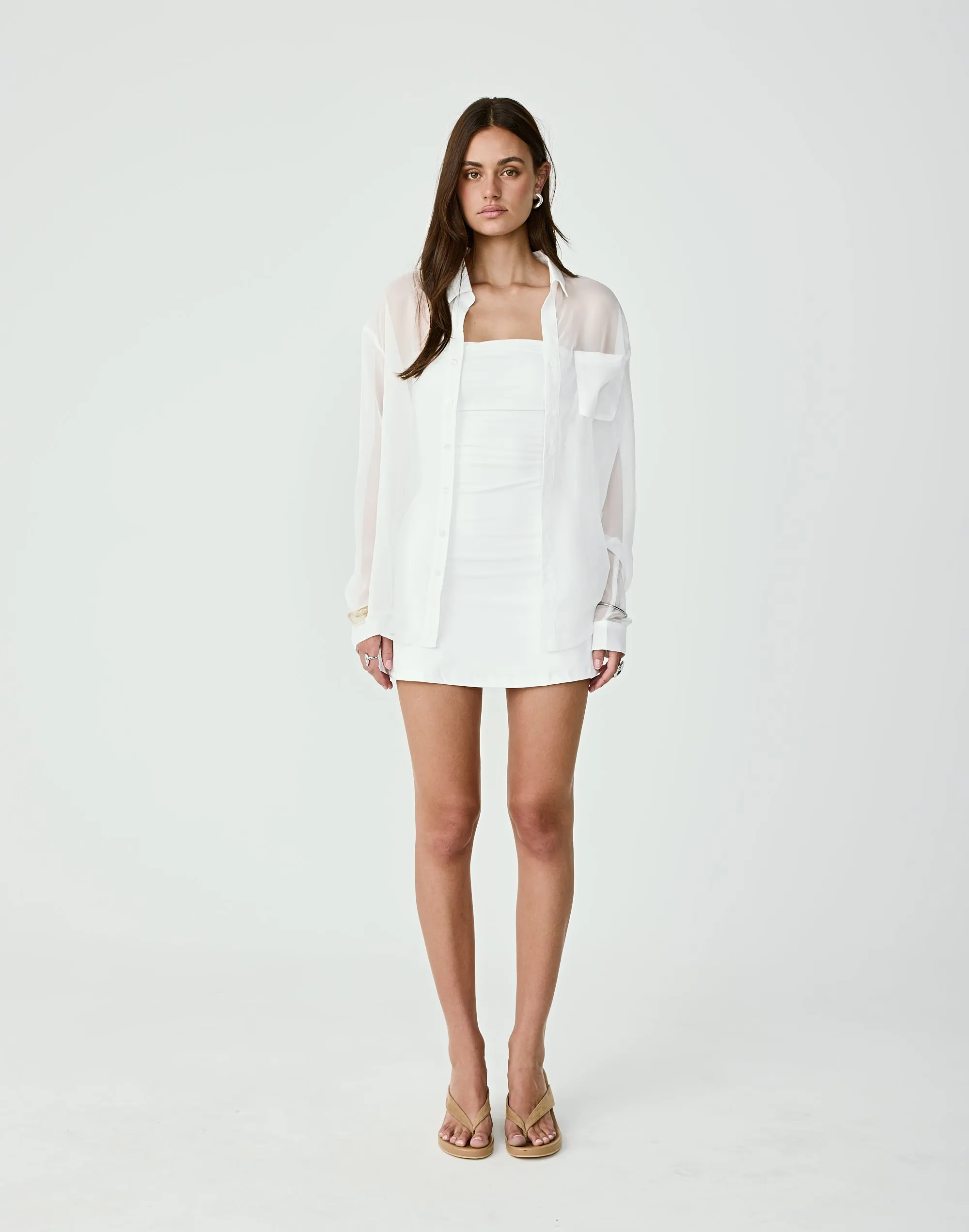 Claudio Shirt (White) sold by Charcoal Clothing product image thumbnail 4
