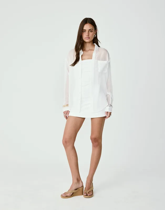 Claudio Shirt (White) sold by Charcoal Clothing