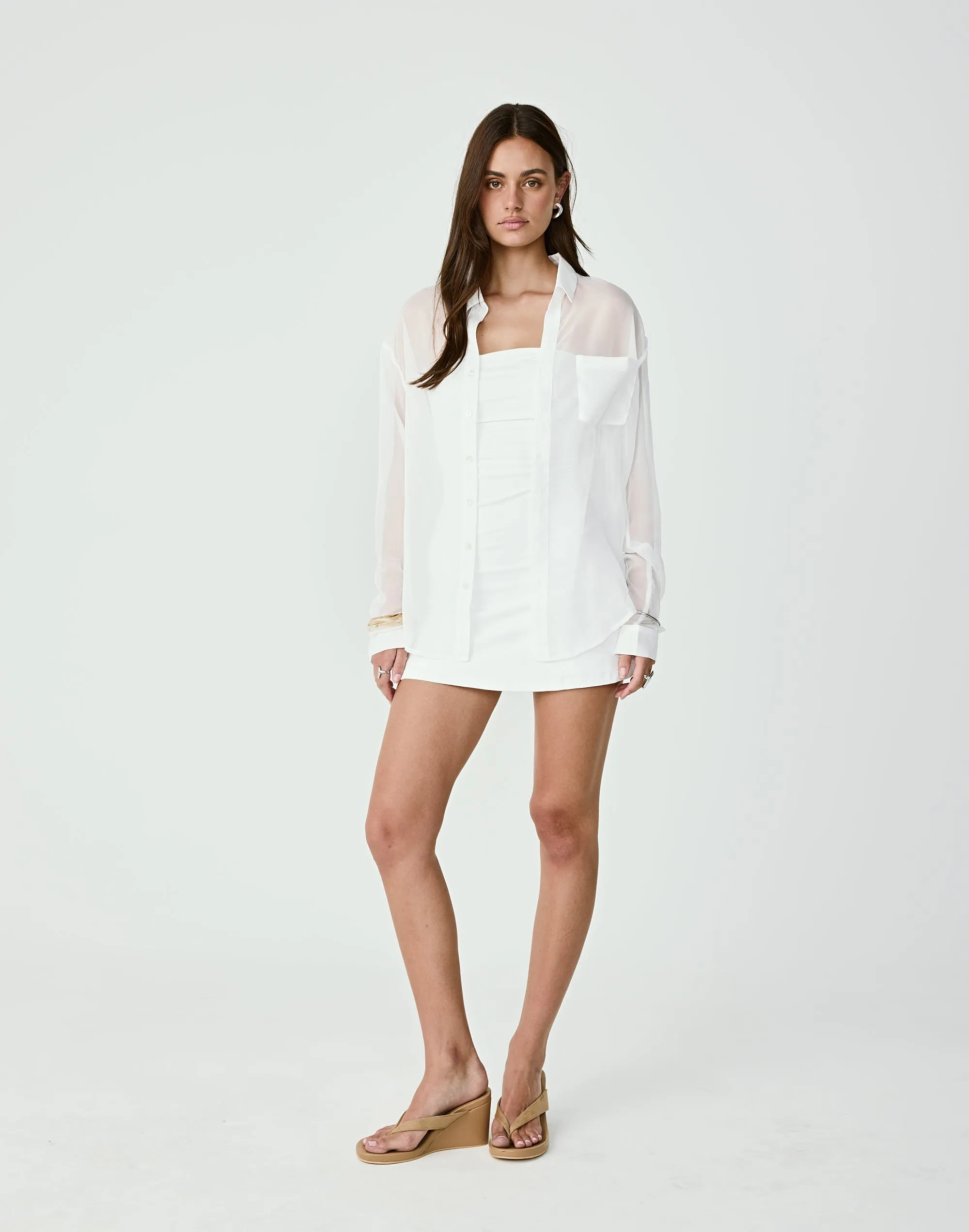 Claudio Shirt (White) sold by Charcoal Clothing