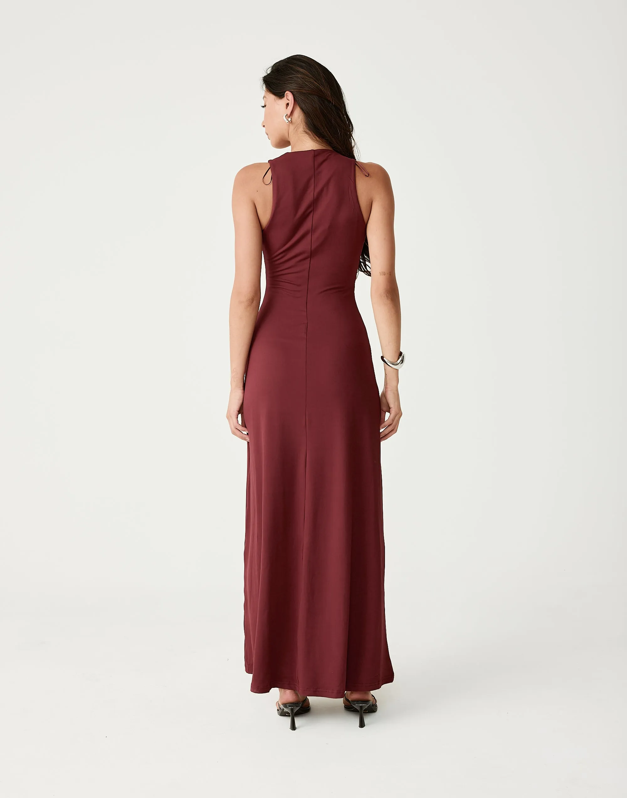 Avril Maxi Dress (Wine) sold by Charcoal Clothing product image thumbnail 5