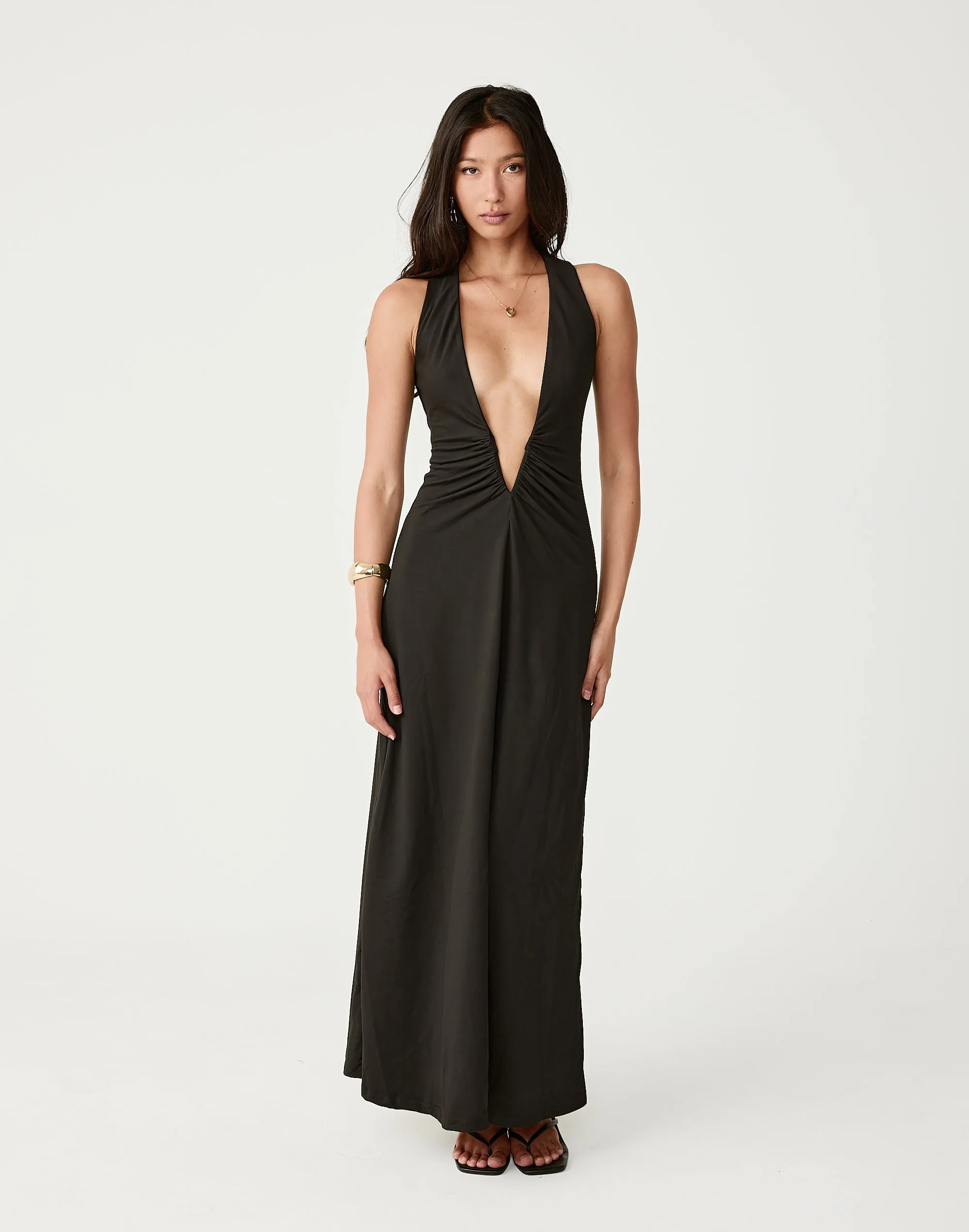 Avril Maxi Dress (Black) sold by Charcoal Clothing